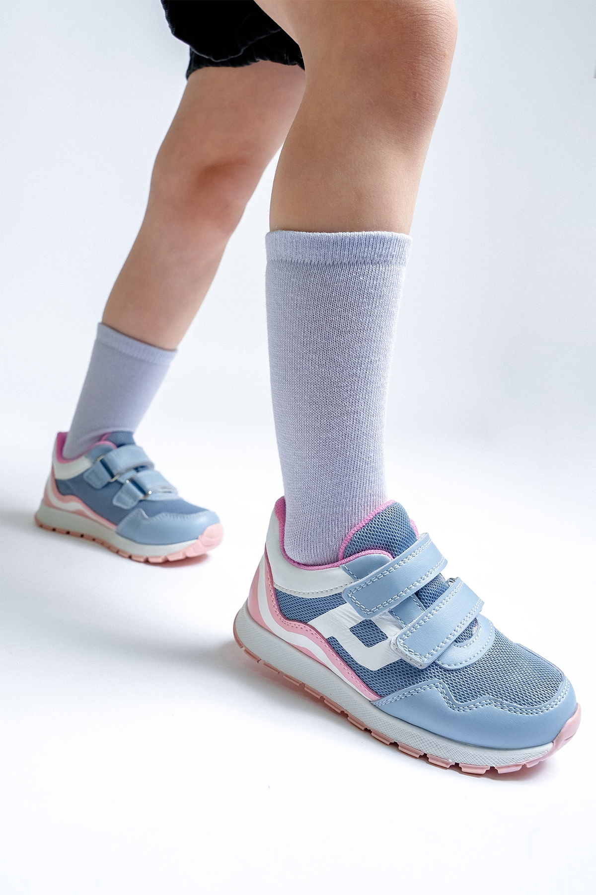 Kız Çocuk Mavi Günlük Spor Ayakkabı - Görsel 5