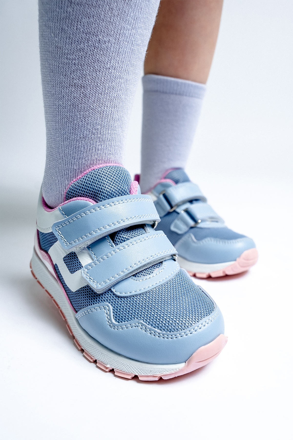 Kız Çocuk Mavi Günlük Spor Ayakkabı - Görsel 6