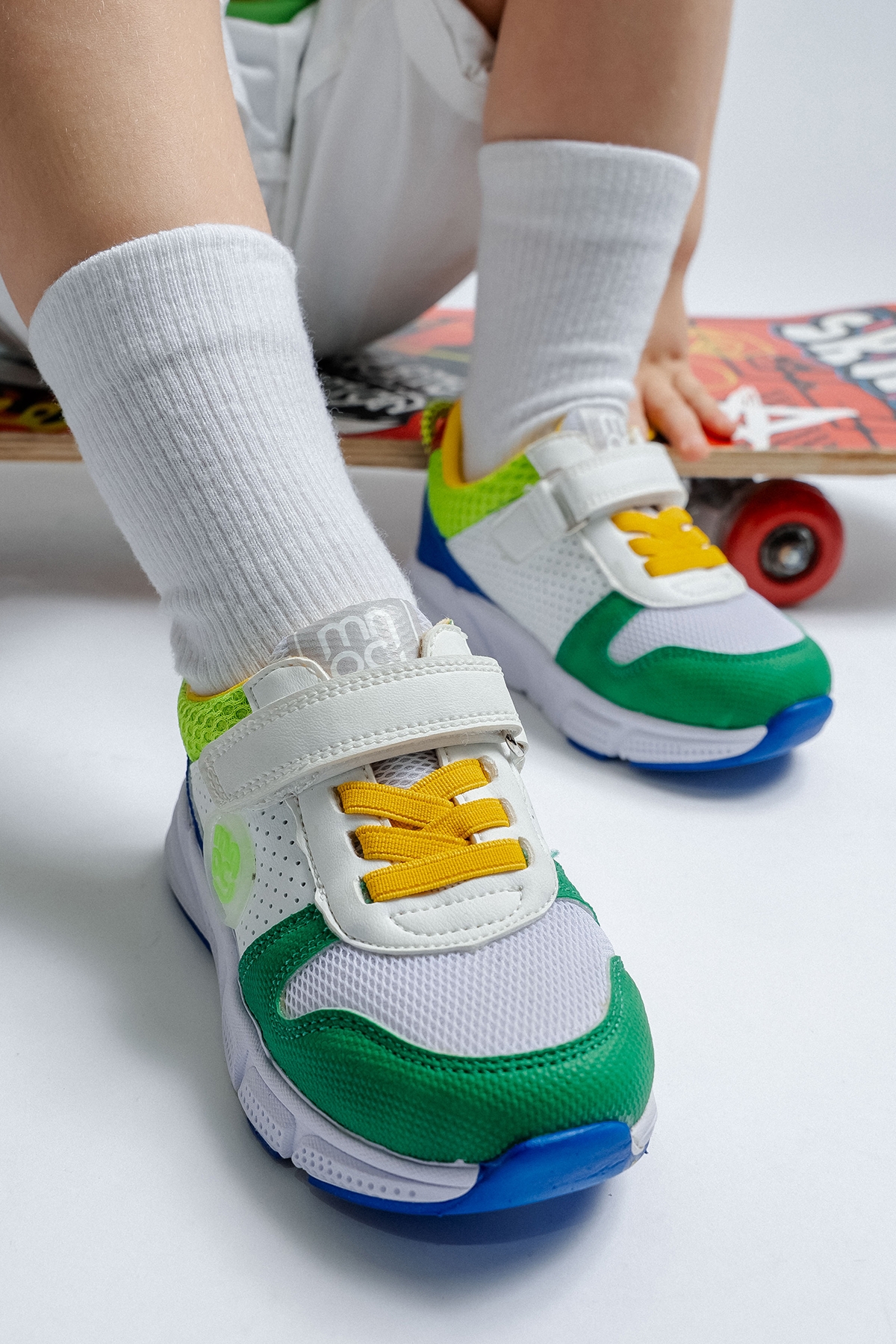 Erkek Çocuk Yeşil Günlük Spor Ayakkabı - Görsel 5
