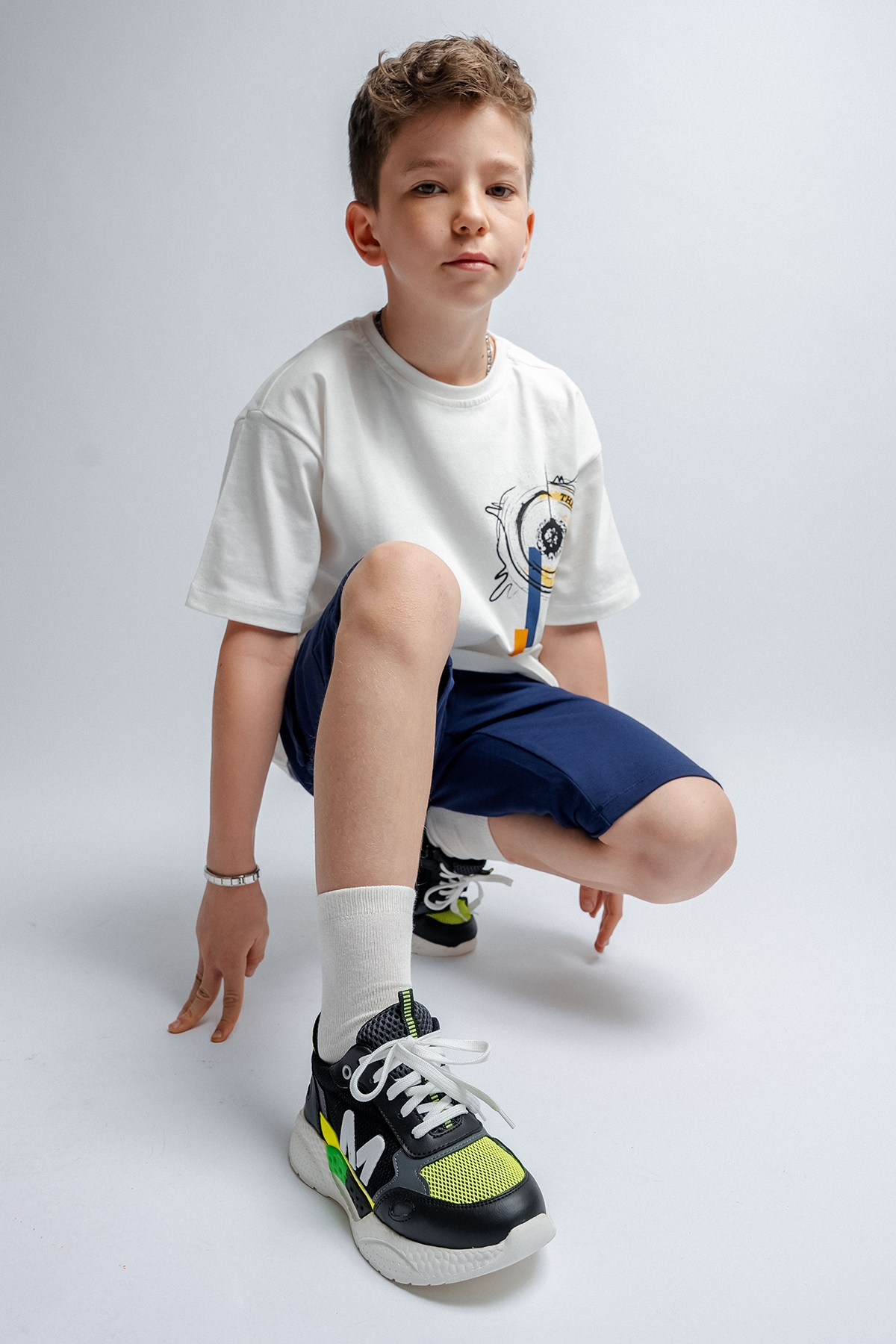 Erkek Çocuk Siyah Günlük Spor Ayakkabı - Görsel 3