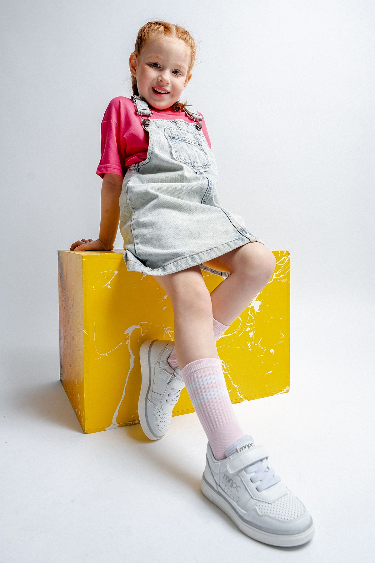 Kız Çocuk Beyaz Sneaker Ayakkabı - Görsel 3