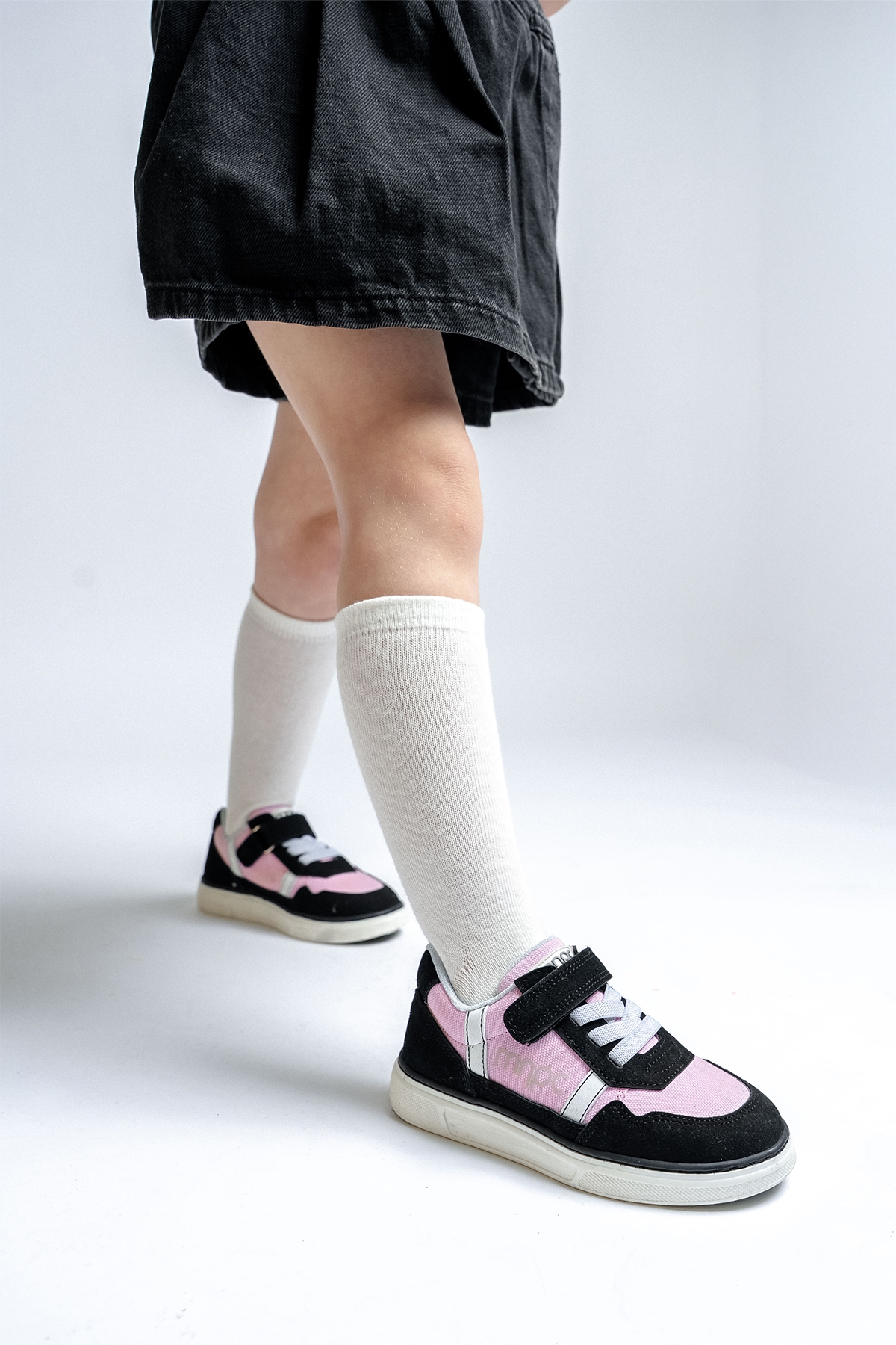 Kız Çocuk Siyah-Pembe Günlük Ayakkabı - Görsel 6