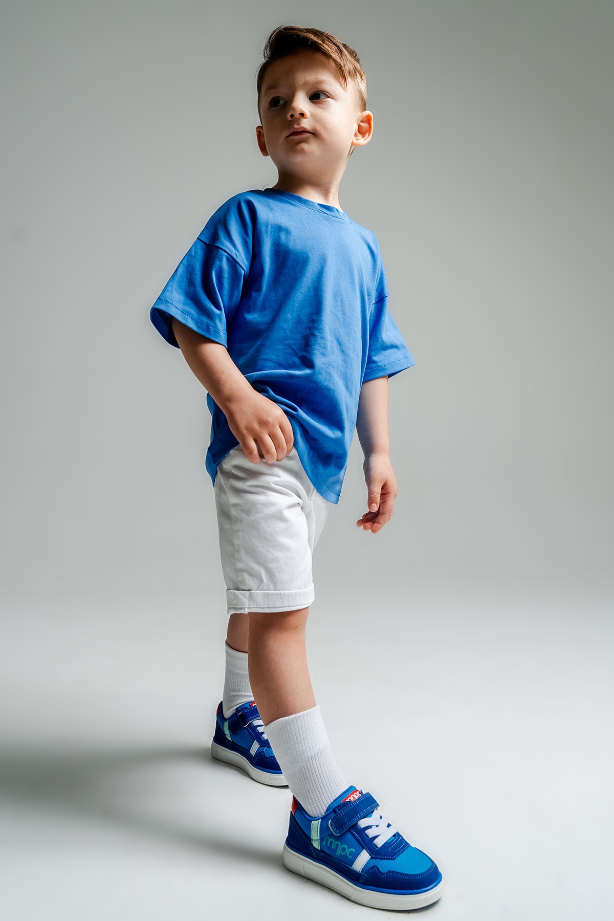 Erkek Çocuk Saks Mavi Günlük Ayakkabı - Görsel 2