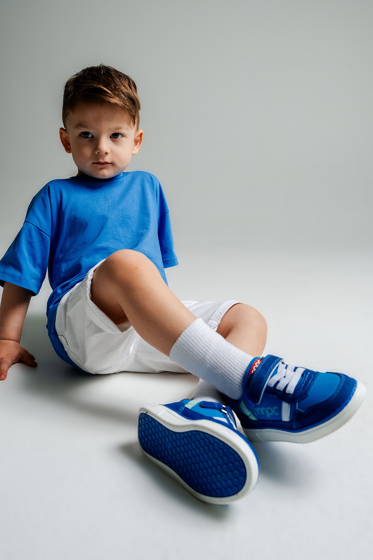 Erkek Çocuk Saks Mavi Günlük Ayakkabı - Görsel 5