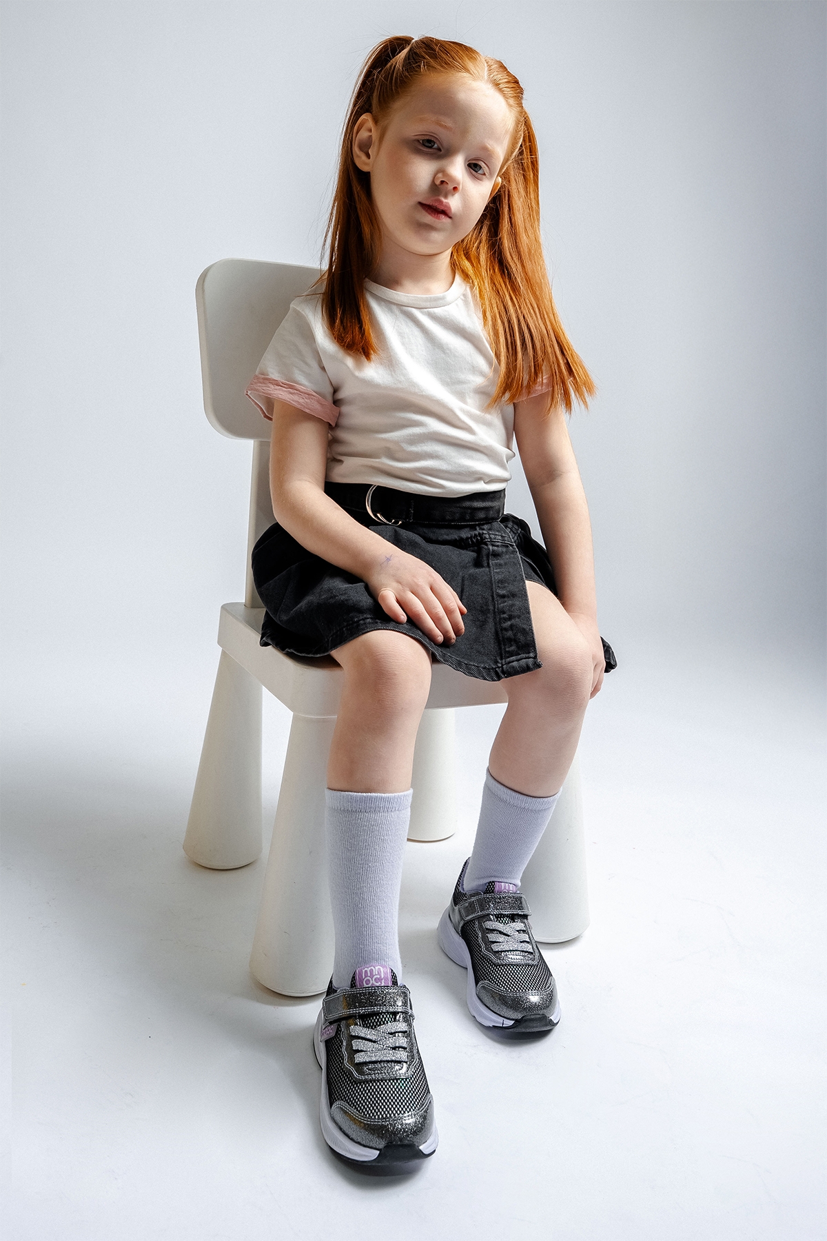 Kız Çocuk Platin Günlük Spor Ayakkabı - Görsel 4