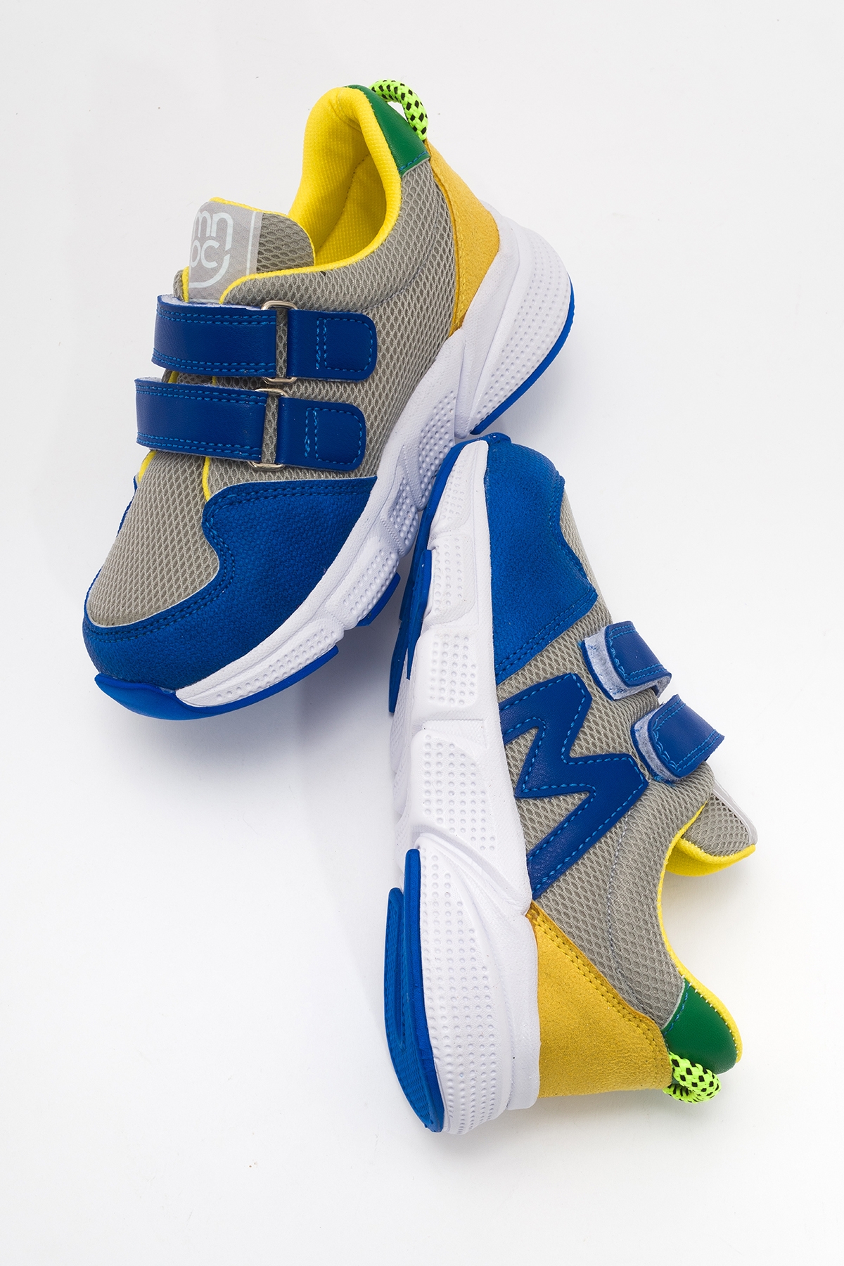 Erkek Çocuk Saks-Sarı Spor Ayakkabı - Görsel 5