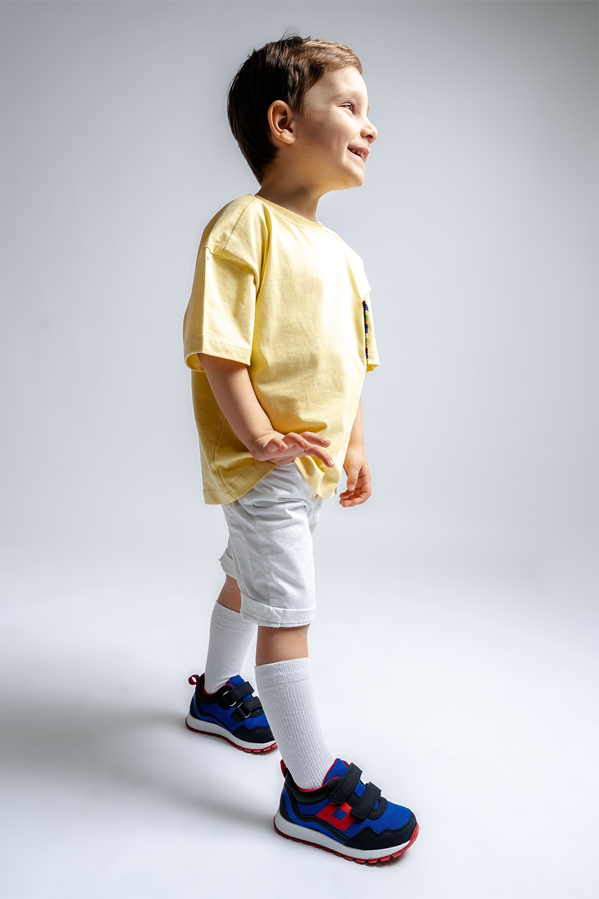 Erkek Çocuk Lacivert Günlük Spor Ayakkabı - Görsel 3