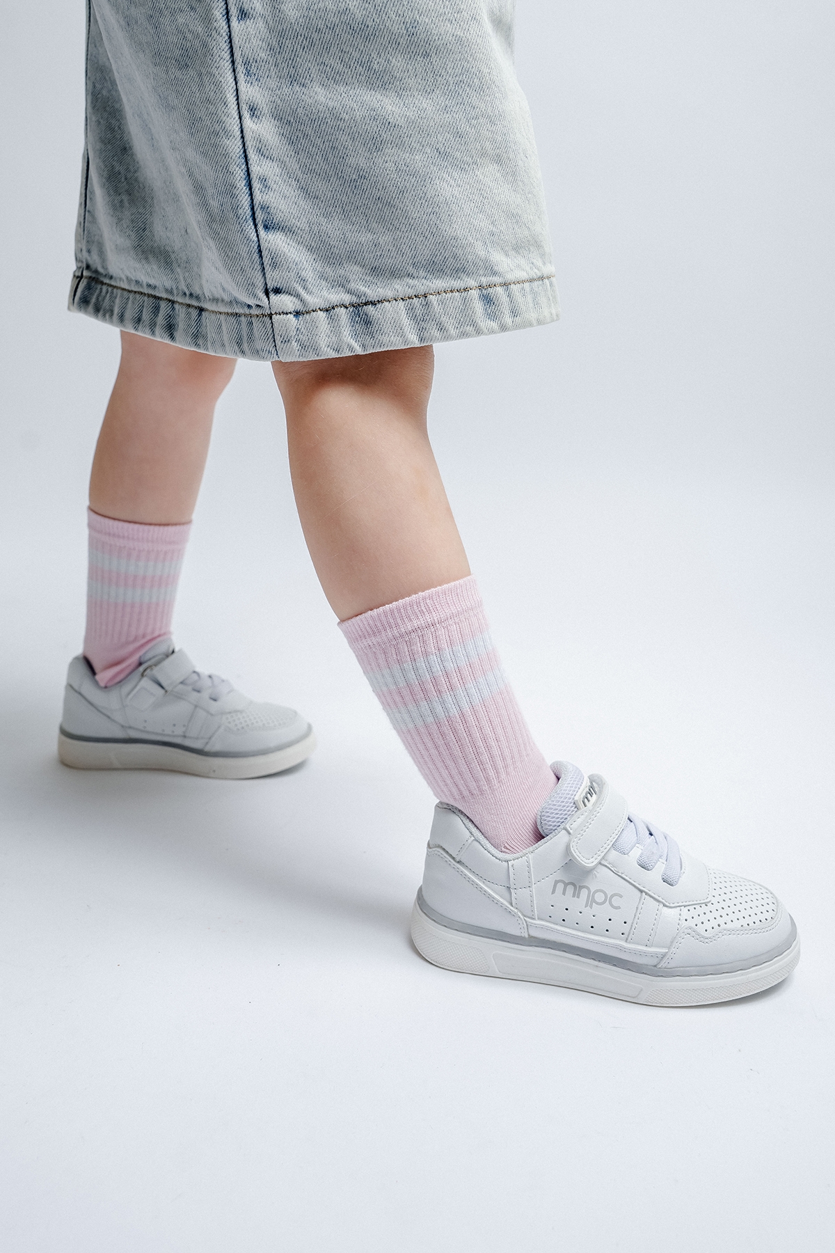 Kız Çocuk Beyaz Sneaker Ayakkabı - Görsel 6