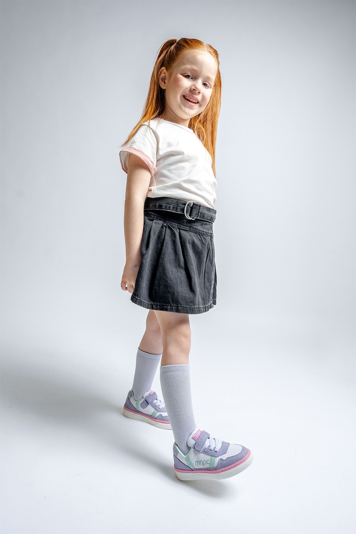 Kız Çocuk Lila Günlük Ayakkabı - Görsel 4