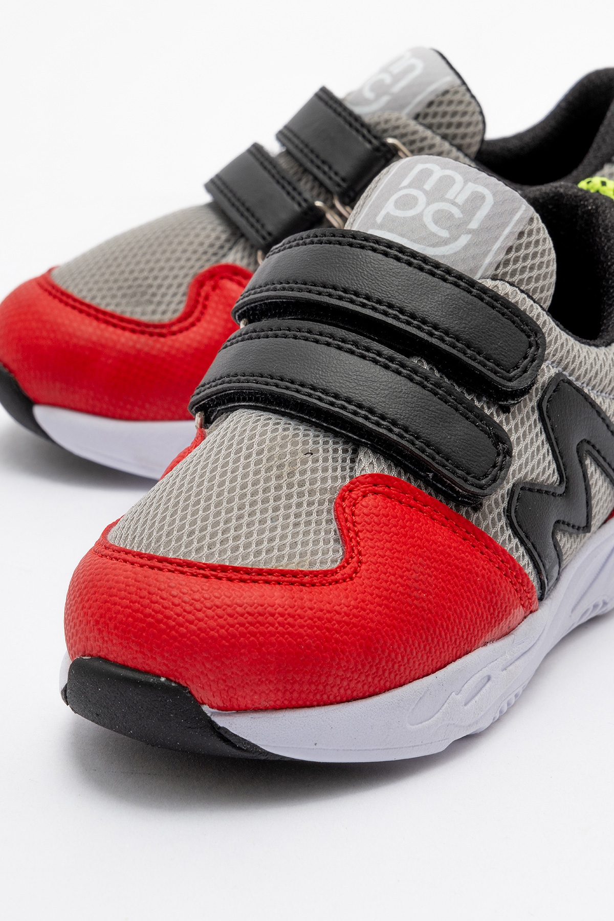 Erkek Çocuk Kırmızı-Gri Spor Ayakkabı - Görsel 3