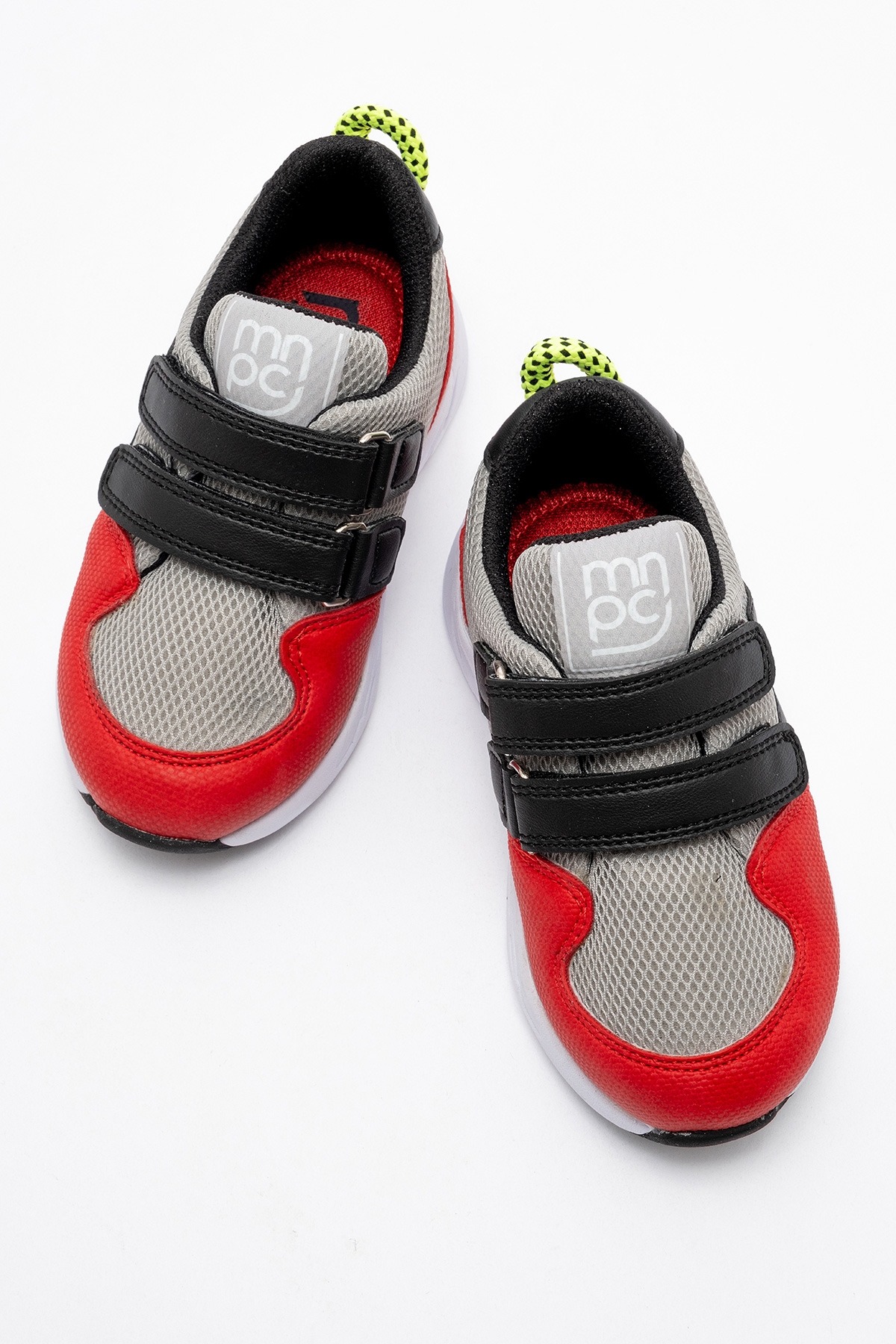 Erkek Çocuk Kırmızı-Gri Spor Ayakkabı - Görsel 4