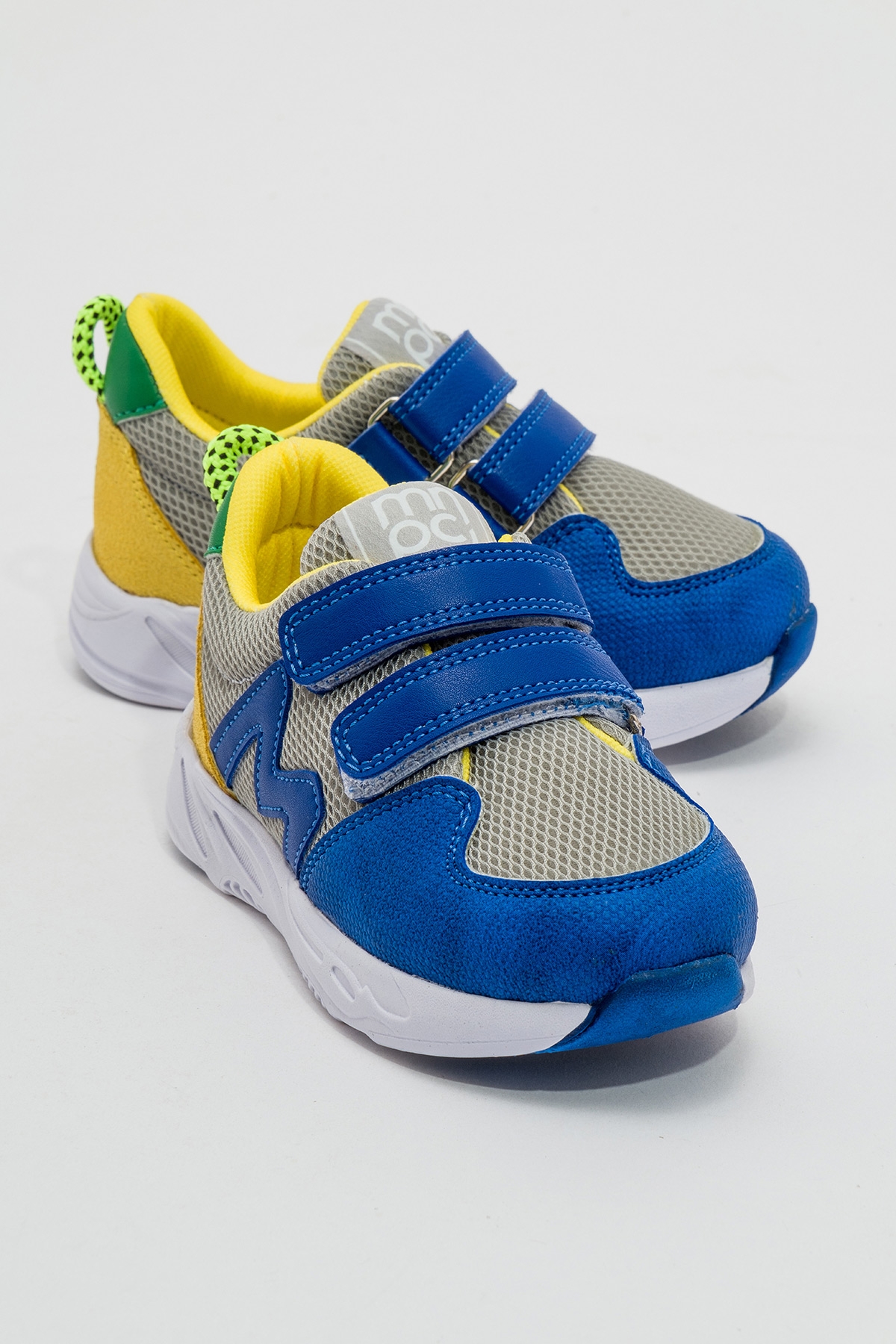 Erkek Çocuk Saks-Sarı Spor Ayakkabı - Görsel 2