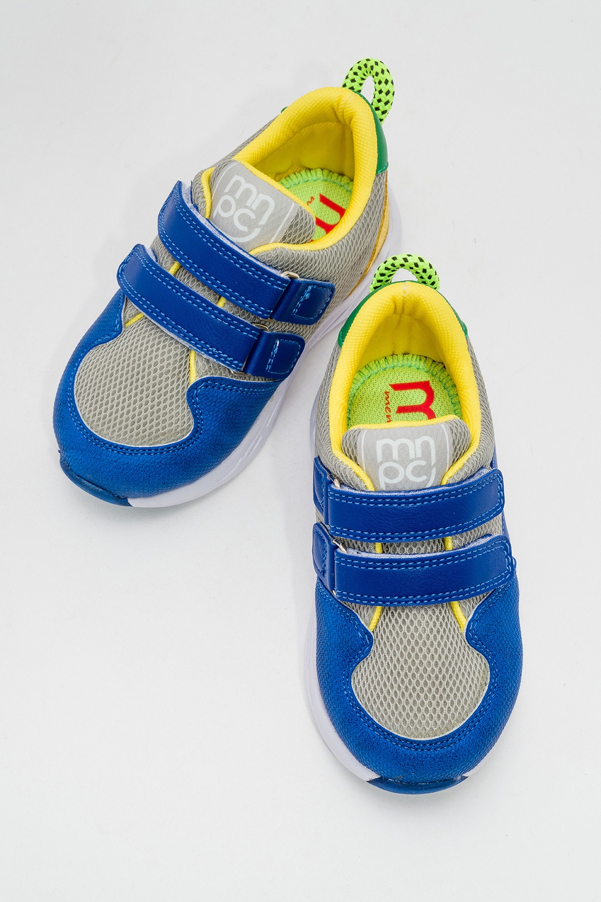Erkek Çocuk Saks-Sarı Spor Ayakkabı - Görsel 4