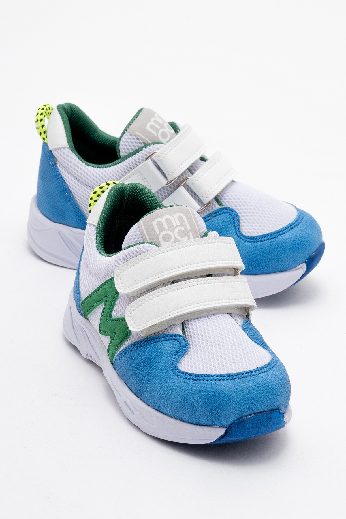 Erkek Çocuk Mavi-Beyaz Spor Ayakkabı - Görsel 2