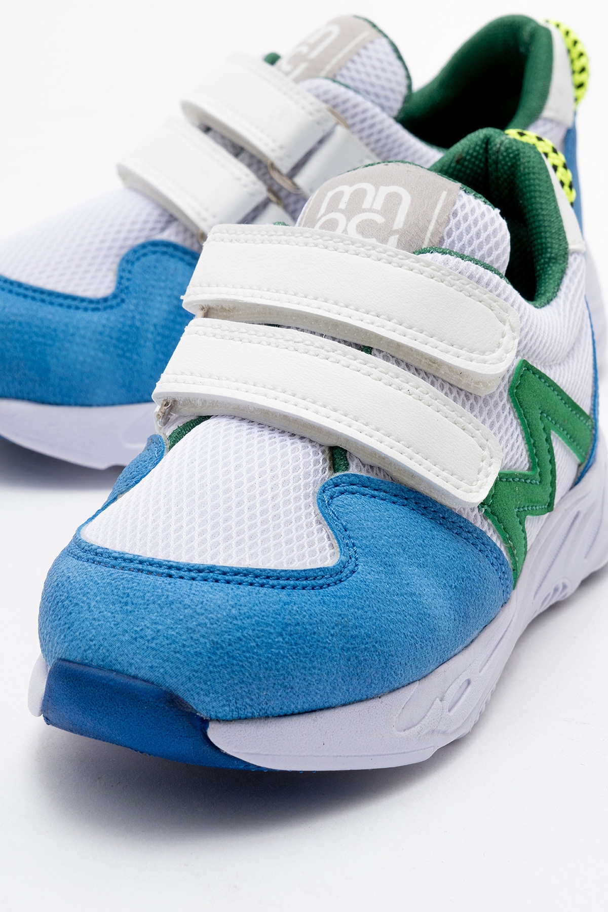 Erkek Çocuk Mavi-Beyaz Spor Ayakkabı - Görsel 3