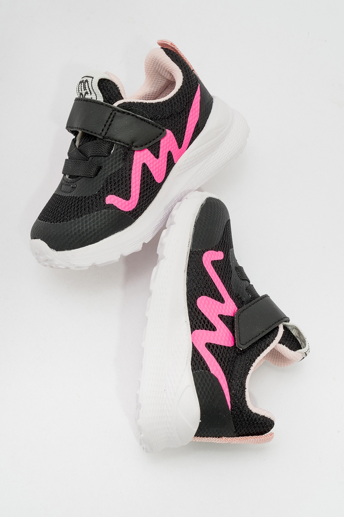 Kız Çocuk Siyah Spor Ayakkabı - Görsel 5