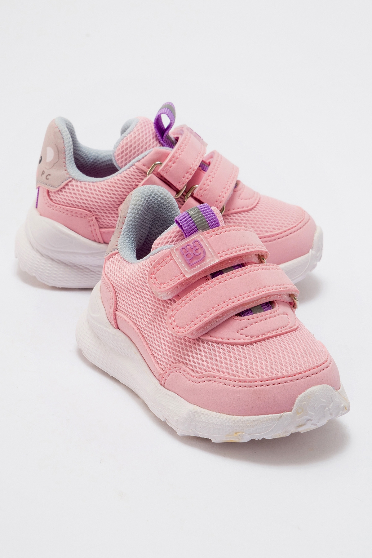 Kız Çocuk Pudra Günlük Spor Ayakkabı - Görsel 2