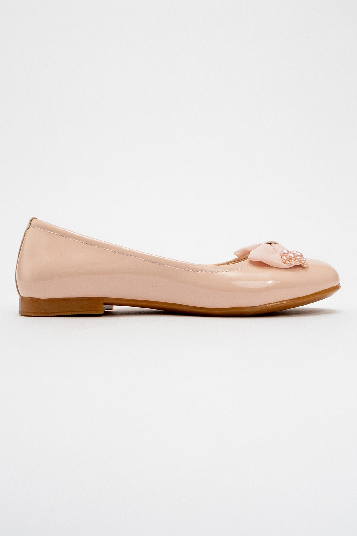 Kız Çocuk Pudra Fashion Babet - Görsel 6