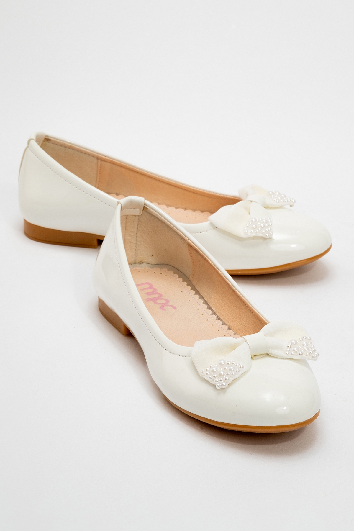 Kız Çocuk Beyaz Fashion Babet - Görsel 2