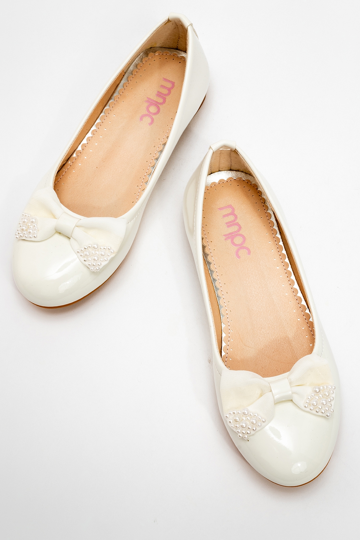 Kız Çocuk Beyaz Fashion Babet - Görsel 4