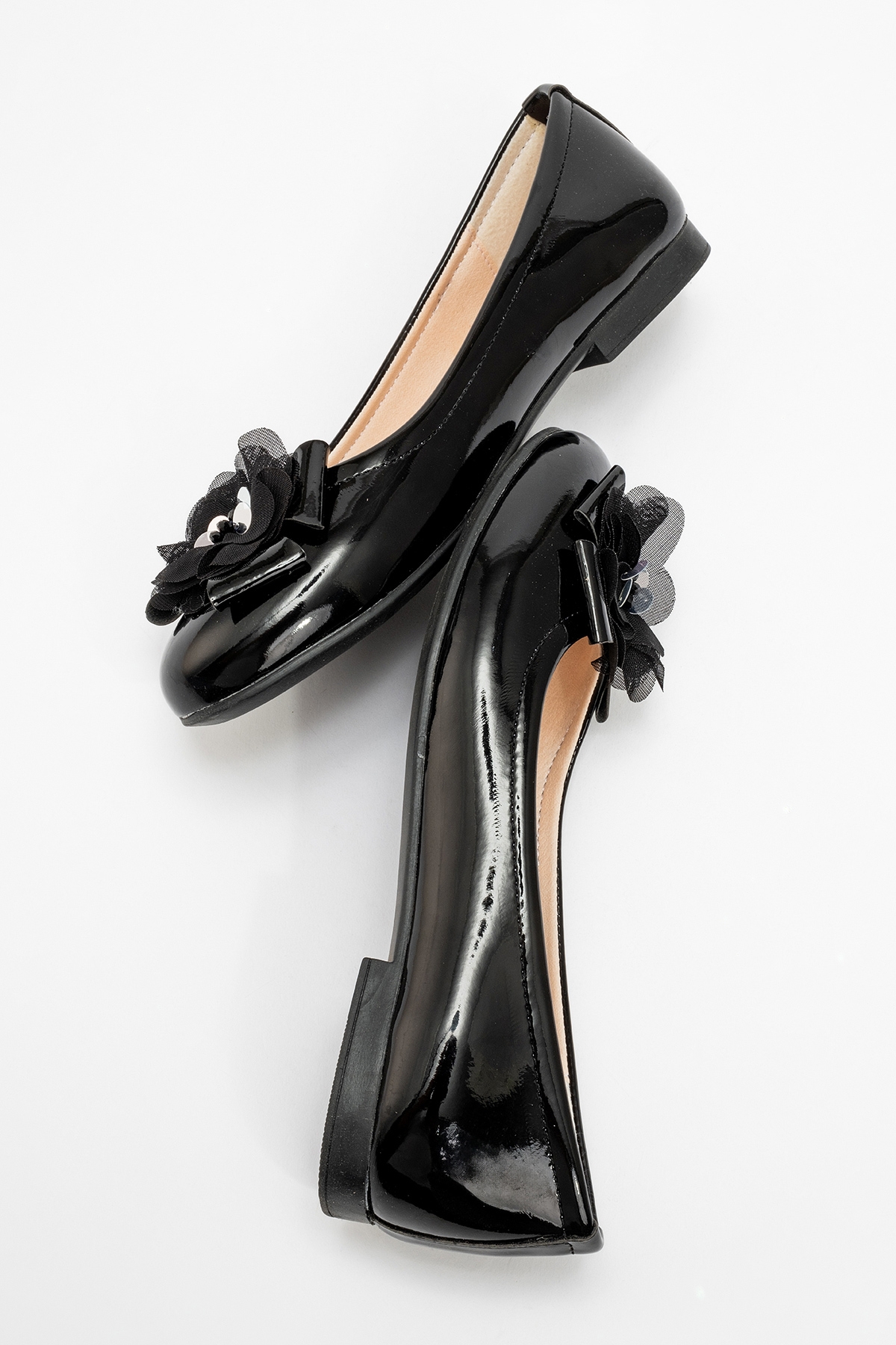 Kız Çocuk Siyah Fashion Babet - Görsel 5