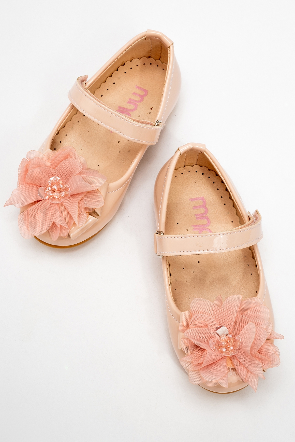 Kız Çocuk Pudra Fashion Babet - Görsel 4