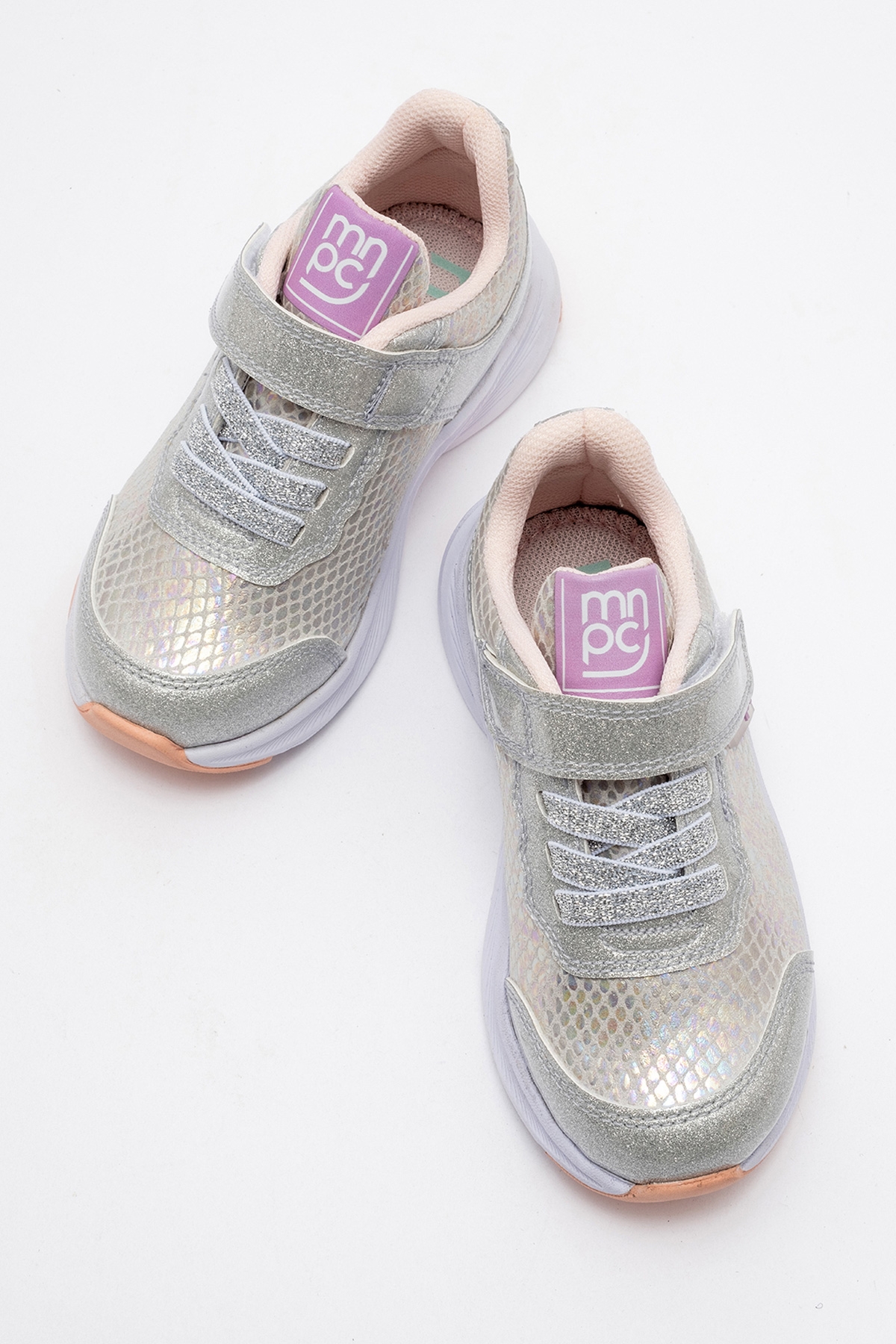 Kız Çocuk Gümüş Spor Ayakkabı - Görsel 5