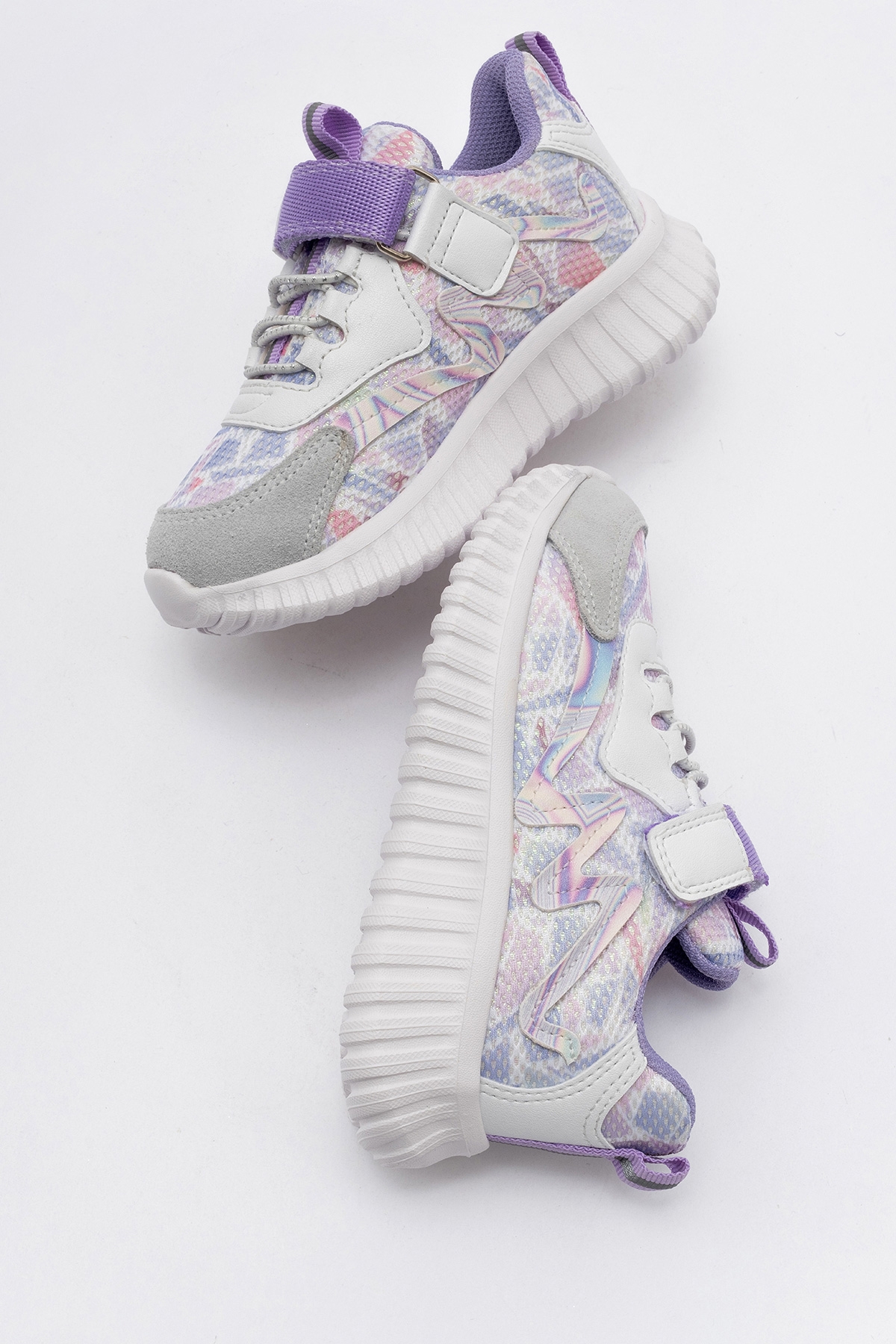 Kız Çocuk Beyaz Spor Ayakkabı - Görsel 5