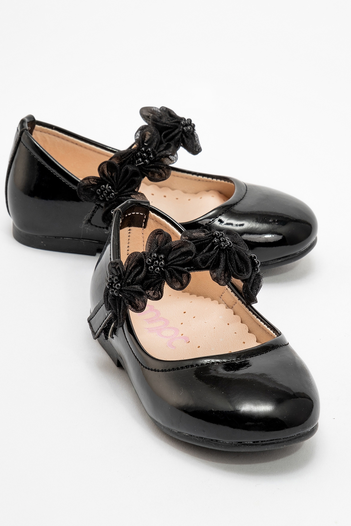 Kız Çocuk Siyah Fashion Babet - Görsel 2