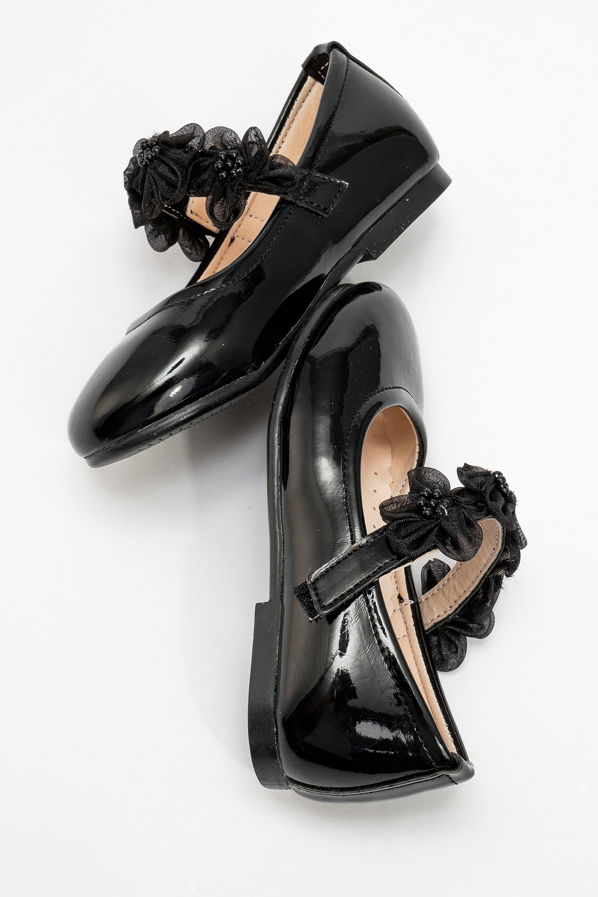 Kız Çocuk Siyah Fashion Babet - Görsel 5