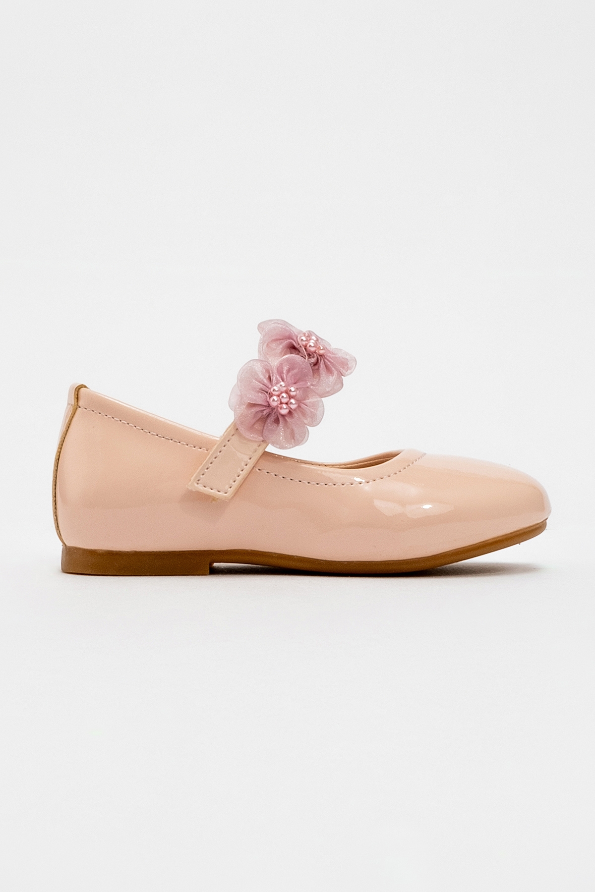 Kız Çocuk Pudra Fashion Babet - Görsel 5