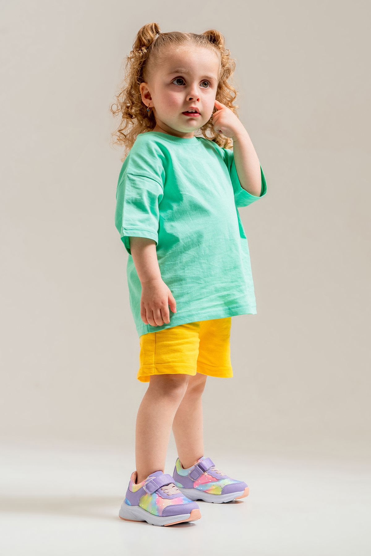 Kız Çocuk Lila Spor Ayakkabı - Görsel 2