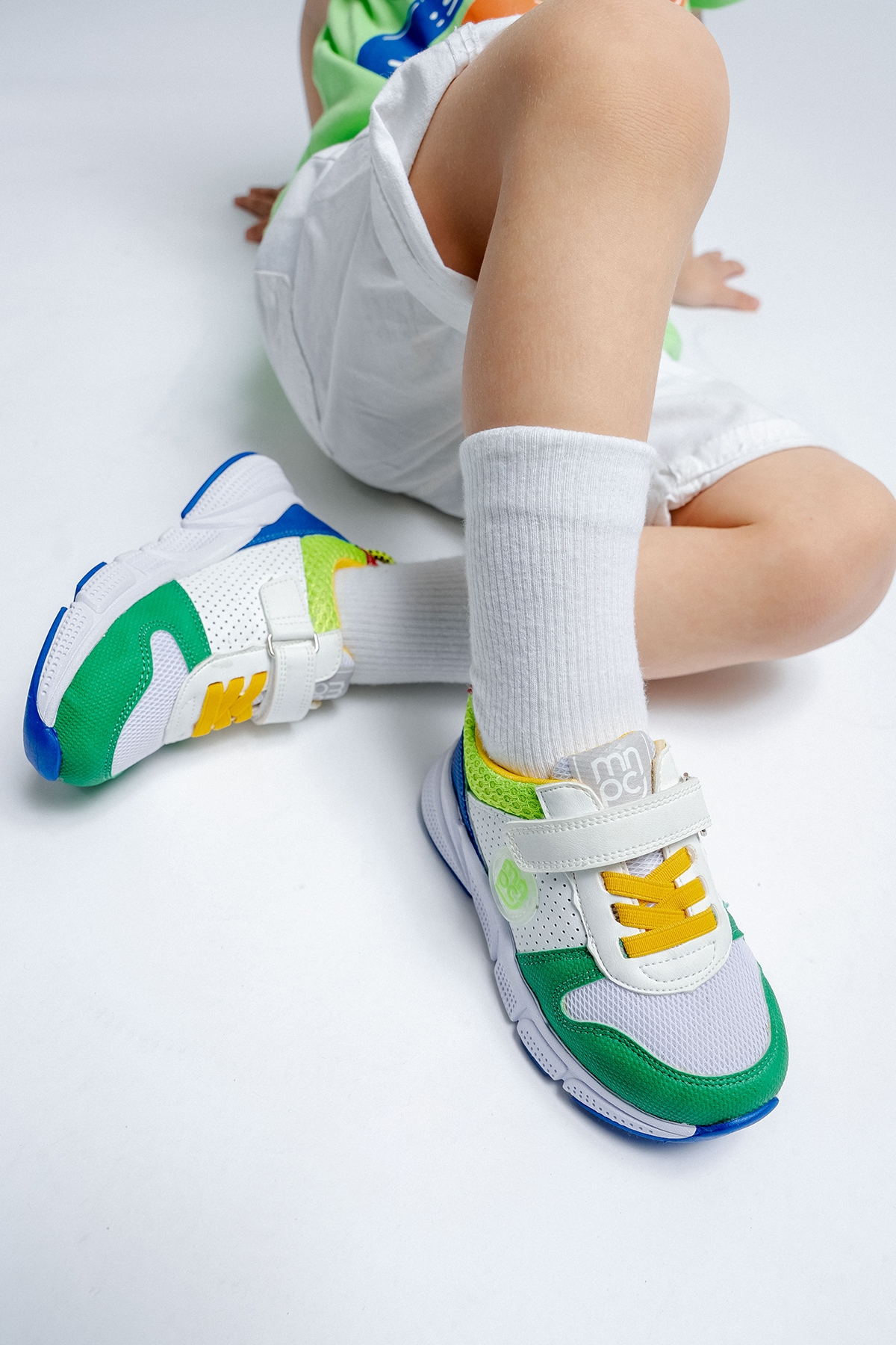 Erkek Çocuk Yeşil Günlük Spor Ayakkabı - Görsel 6