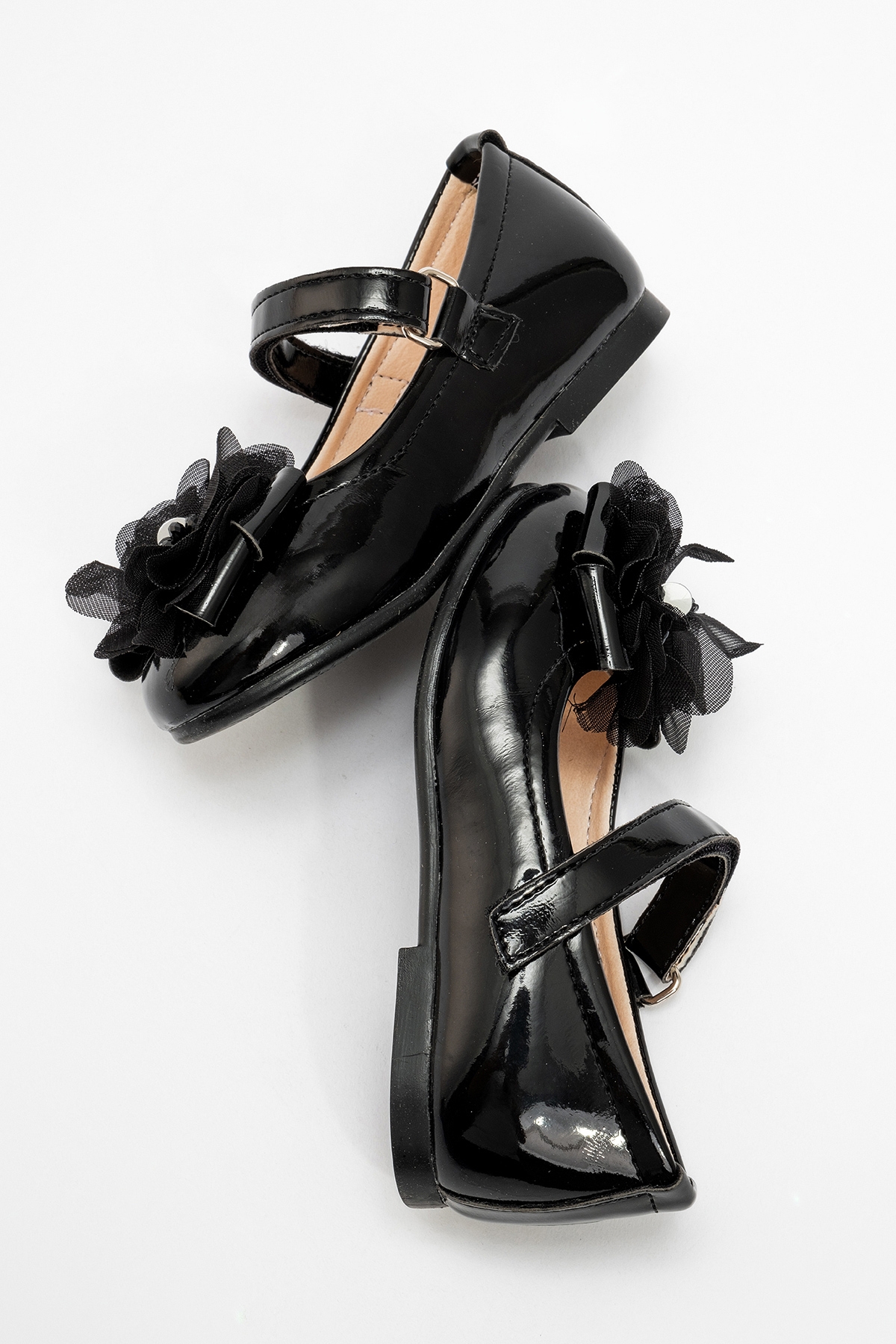 Kız Çocuk Siyah Fashion Babet - Görsel 5