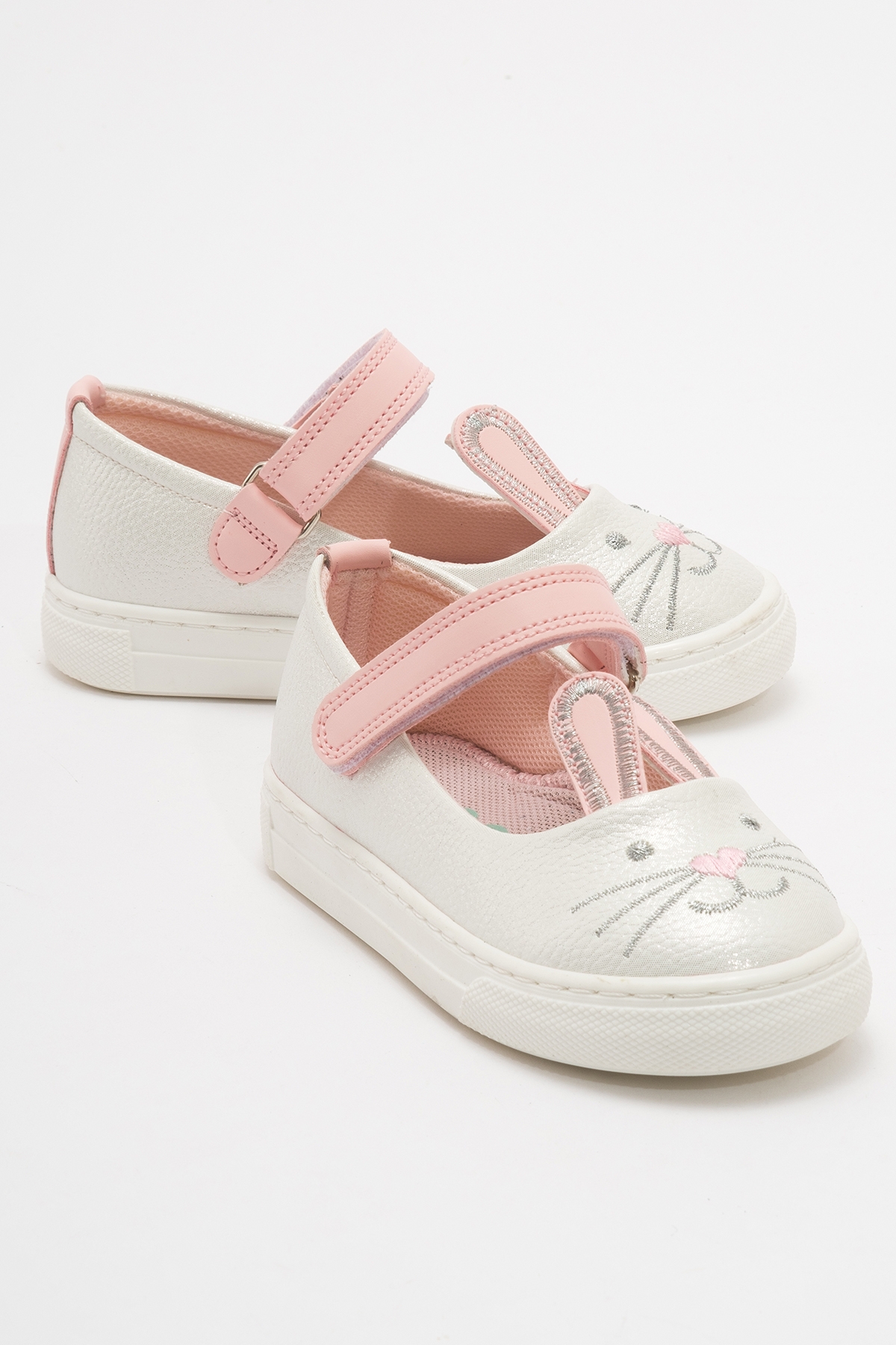 Kız Çocuk Sedef Tavşanlı Günlük Babet - Görsel 3