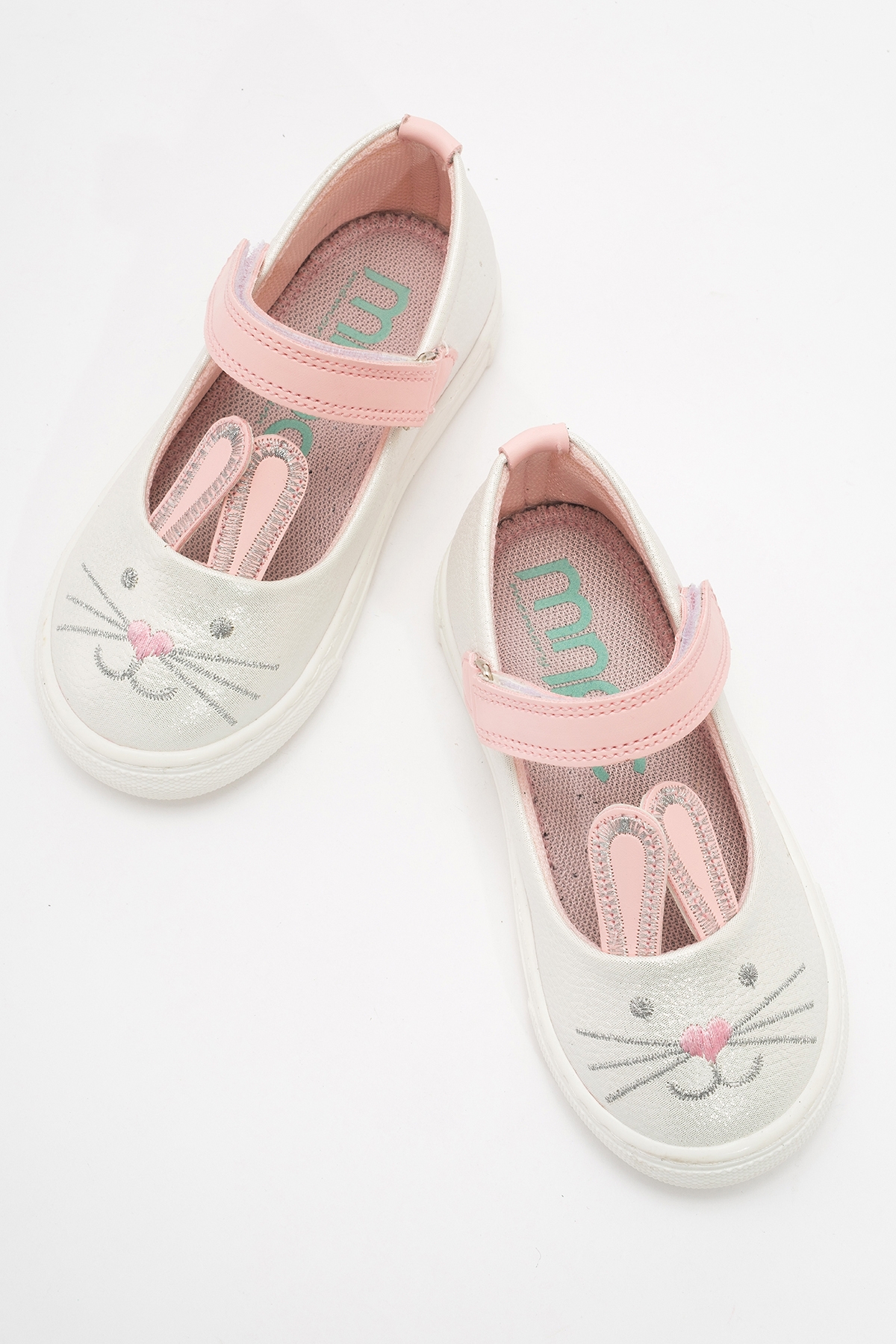 Kız Çocuk Sedef Tavşanlı Günlük Babet - Görsel 4