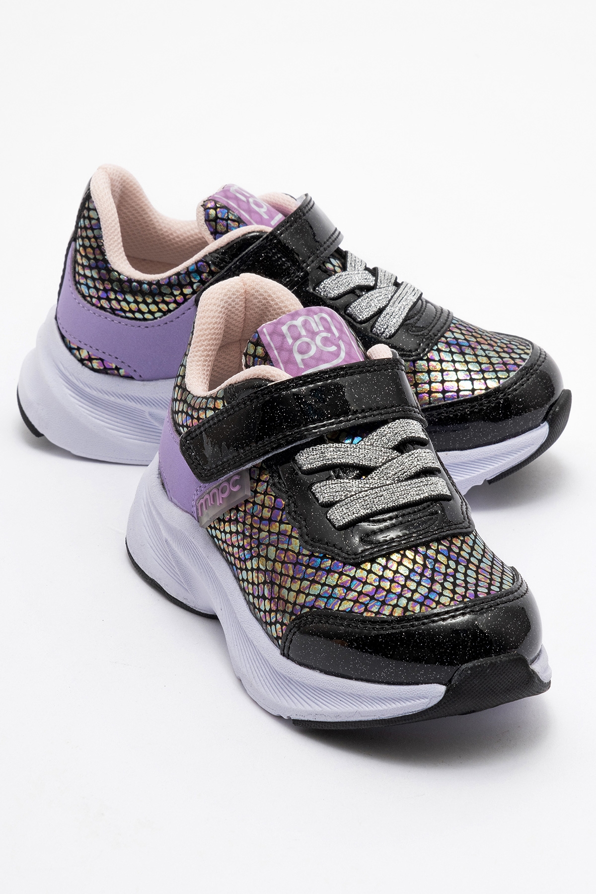 Kız Çocuk Siyah Spor Ayakkabı - Görsel 2