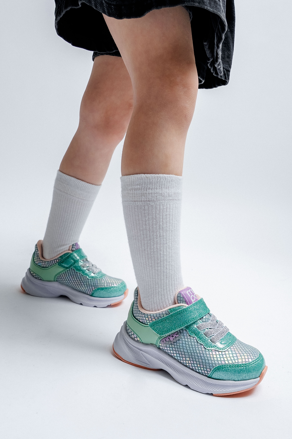 Kız Çocuk Yeşil Spor Ayakkabı - Görsel 5