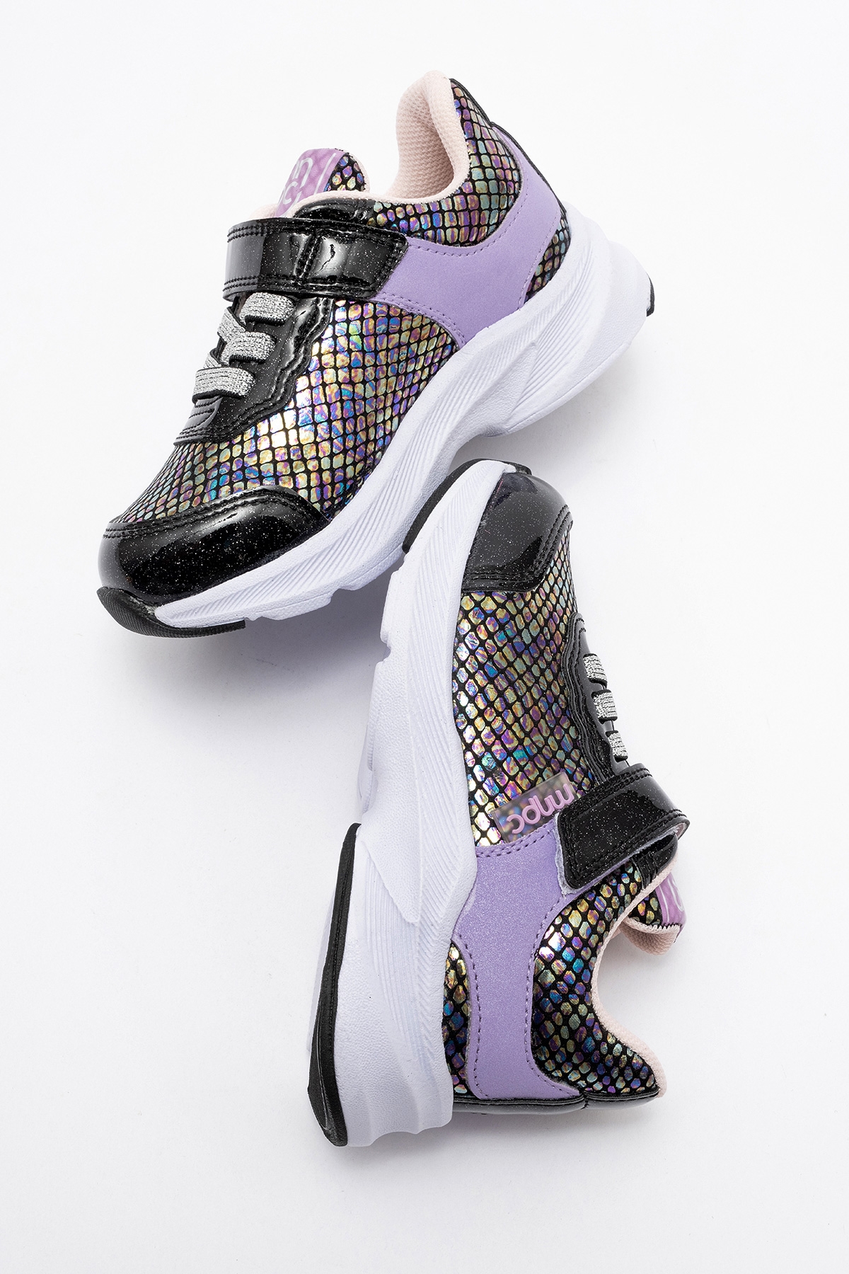 Kız Çocuk Siyah Spor Ayakkabı - Görsel 5