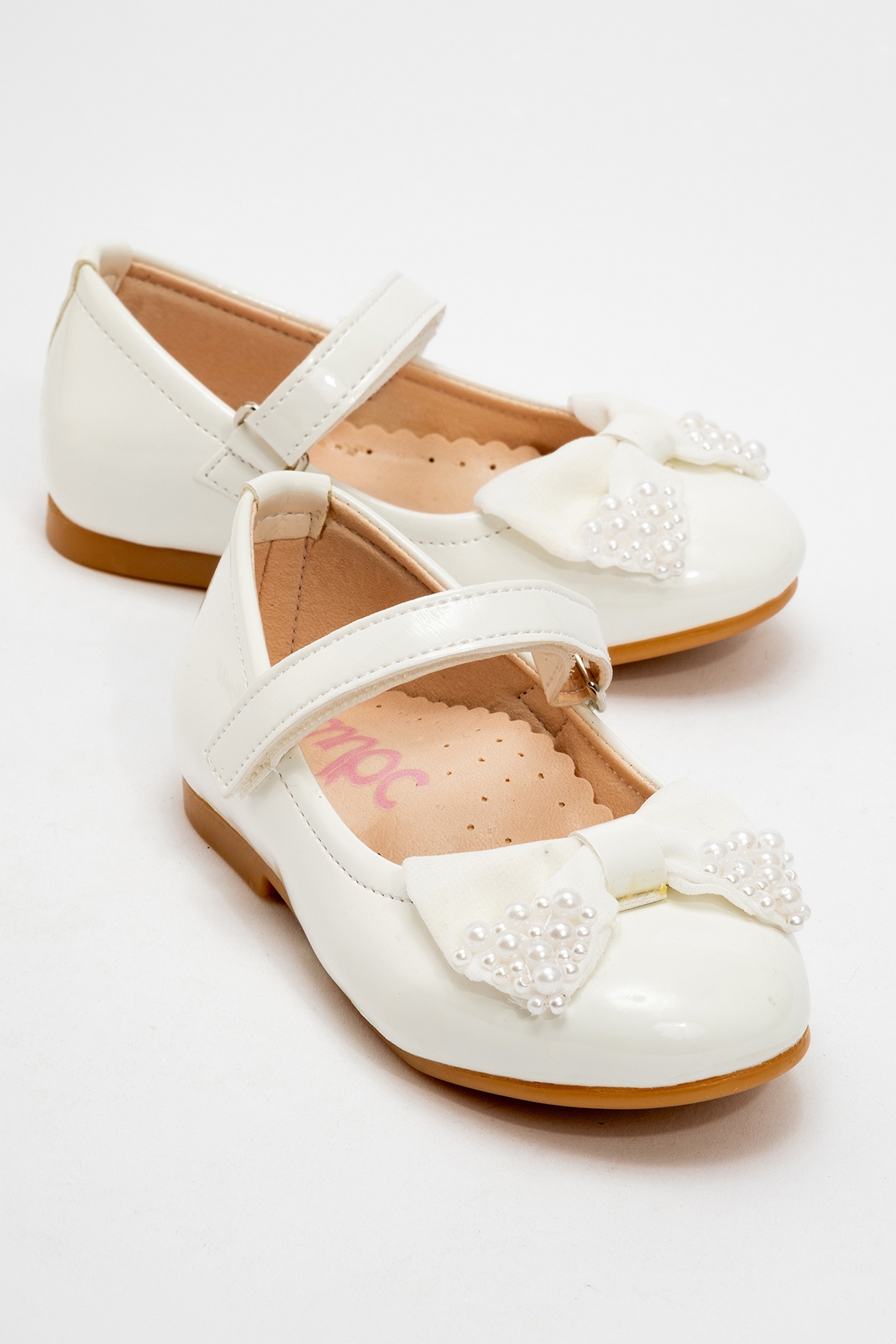 Kız Çocuk Beyaz Fashion Babet - Görsel 2