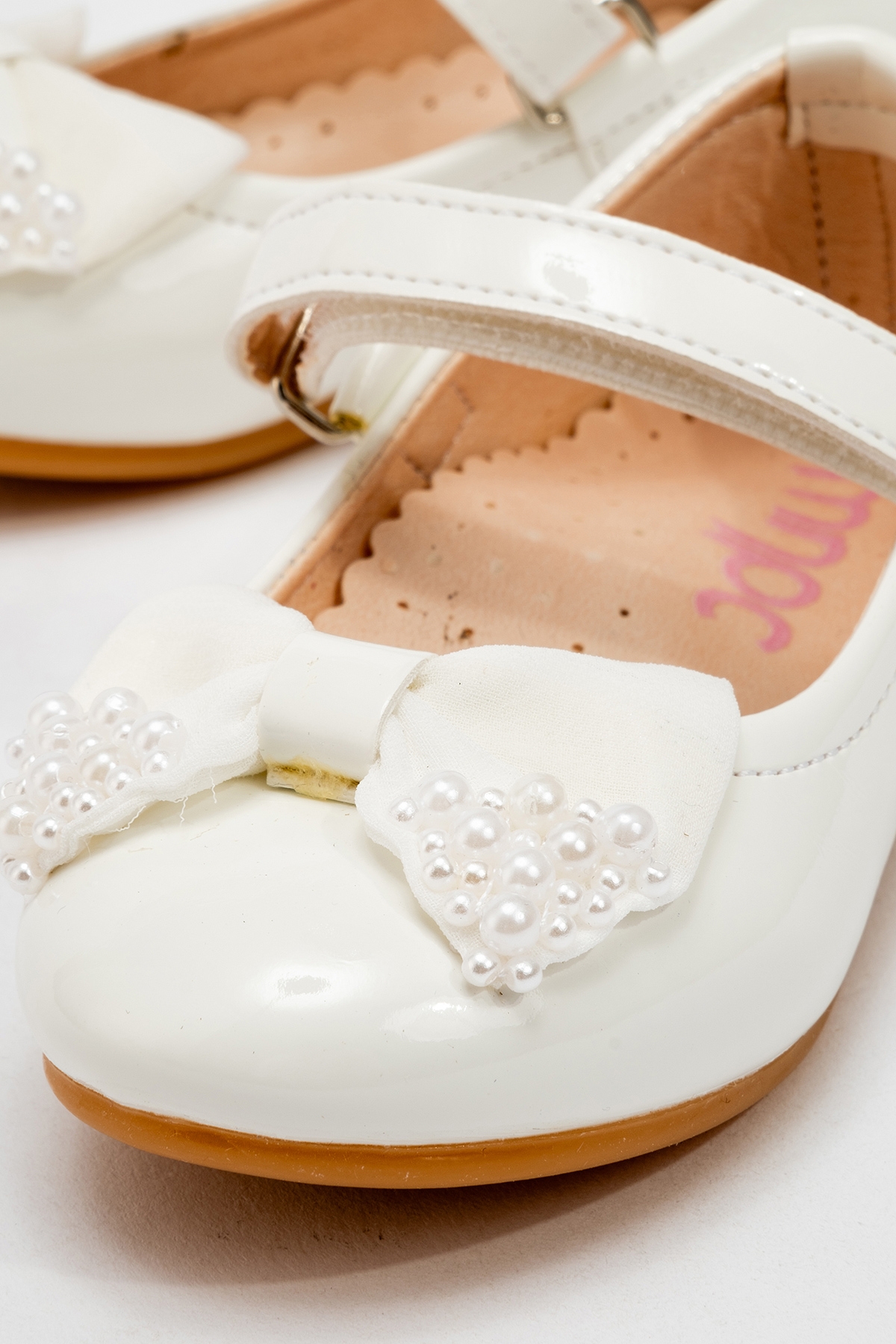 Kız Çocuk Beyaz Fashion Babet - Görsel 3