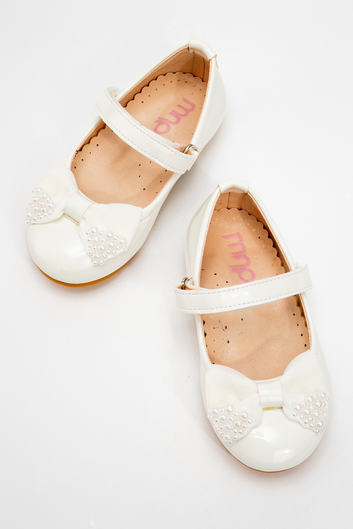 Kız Çocuk Beyaz Fashion Babet - Görsel 4