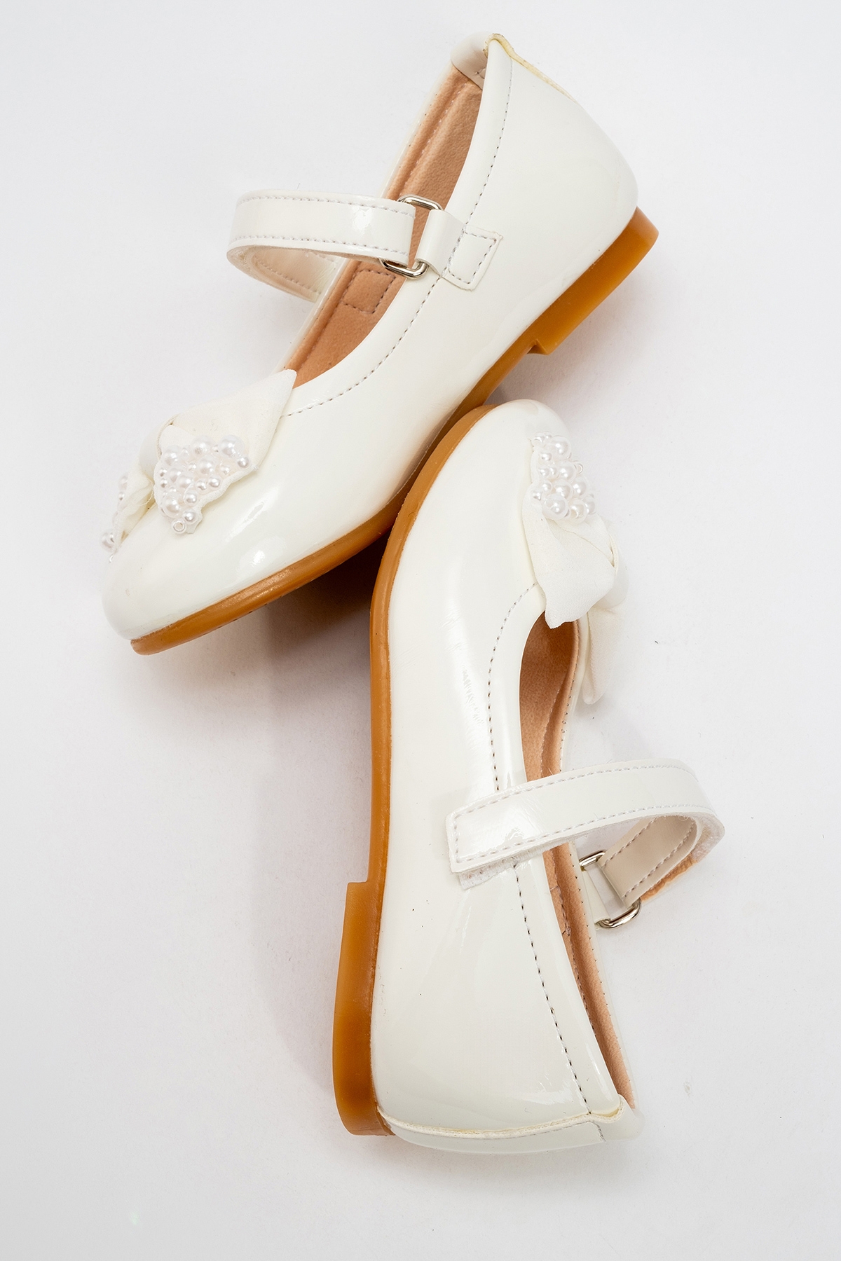 Kız Çocuk Beyaz Fashion Babet - Görsel 5