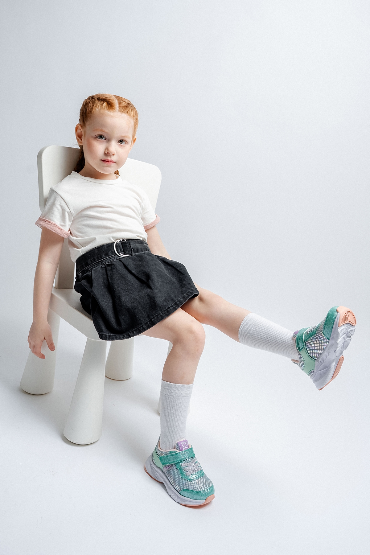 Kız Çocuk Yeşil Spor Ayakkabı - Görsel 3