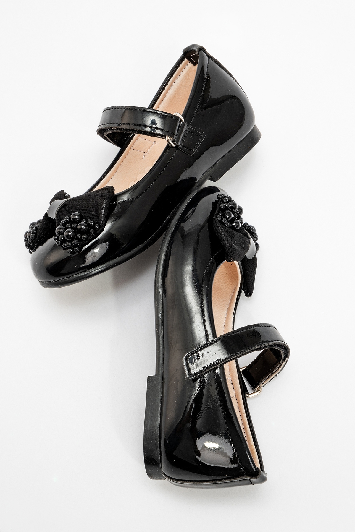 Kız Çocuk Siyah Fashion Babet - Görsel 5