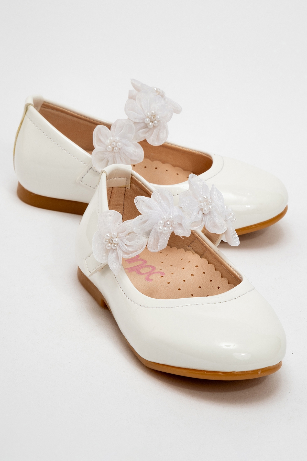 Kız Çocuk Beyaz Fashion Babet - Görsel 2