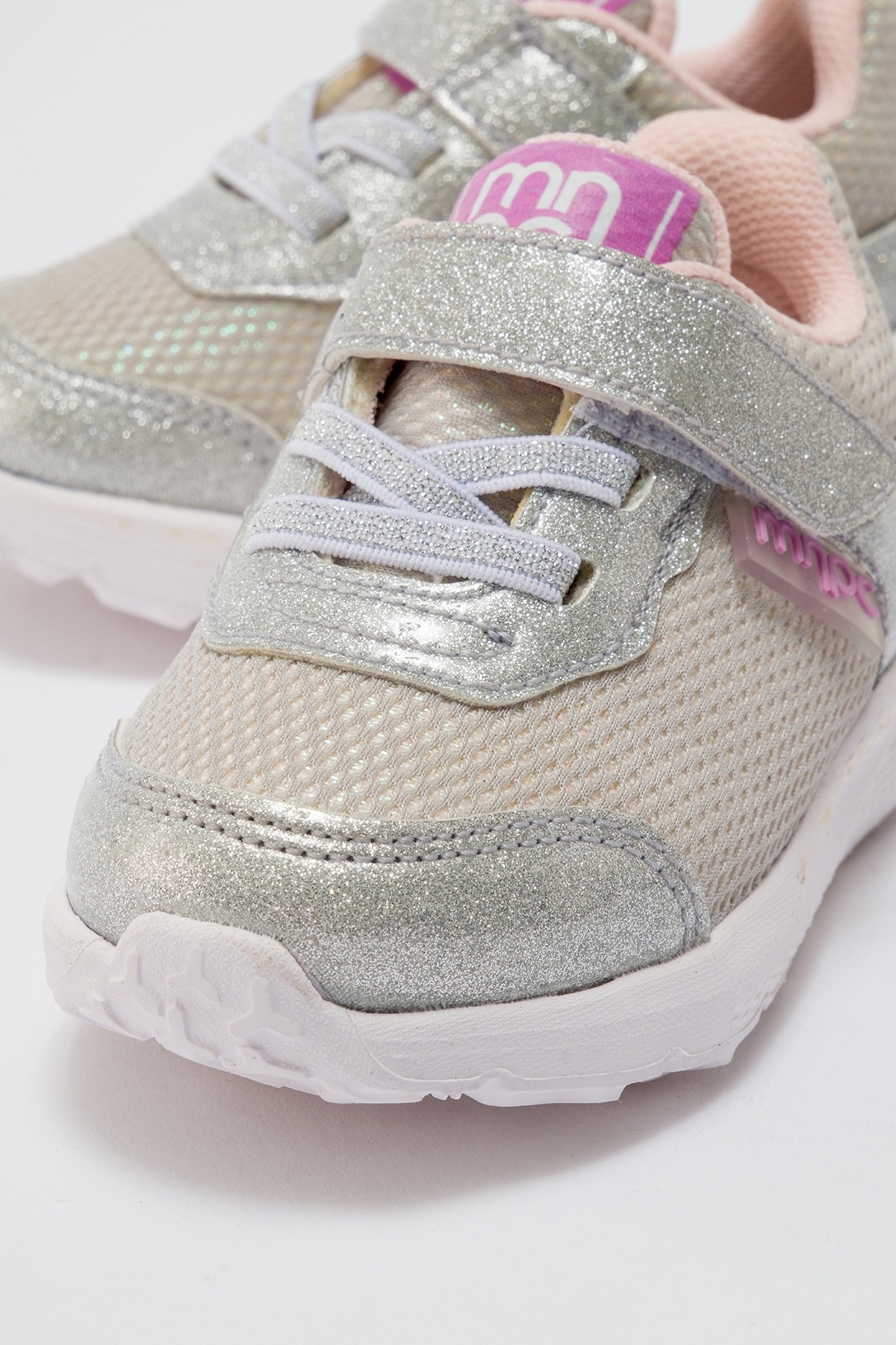 Kız Çocuk Gümüş Günlük Spor Ayakkabı - Görsel 3