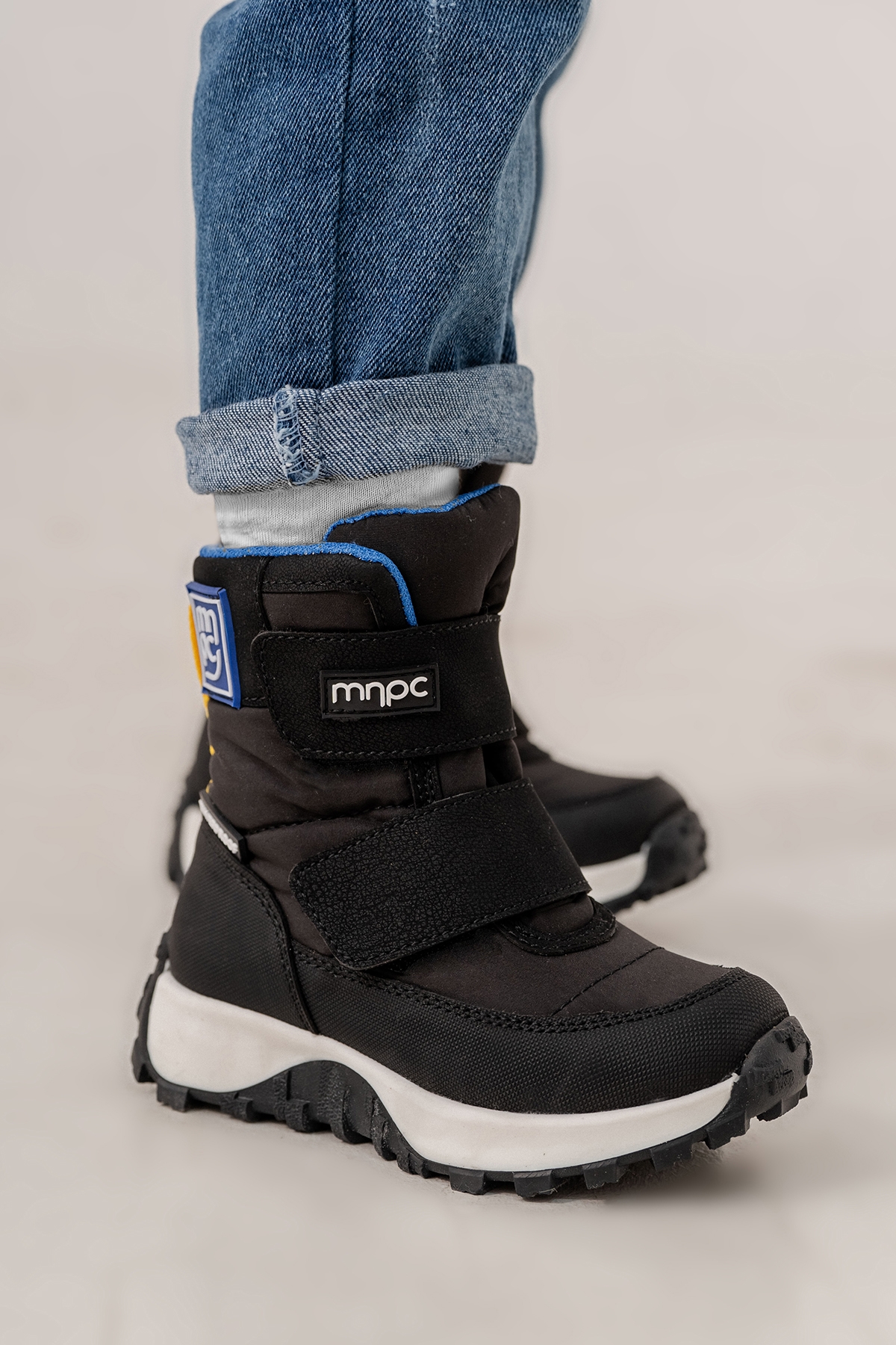 Erkek Çocuk Siyah Su Geçirmez Günlük Bot - Görsel 3