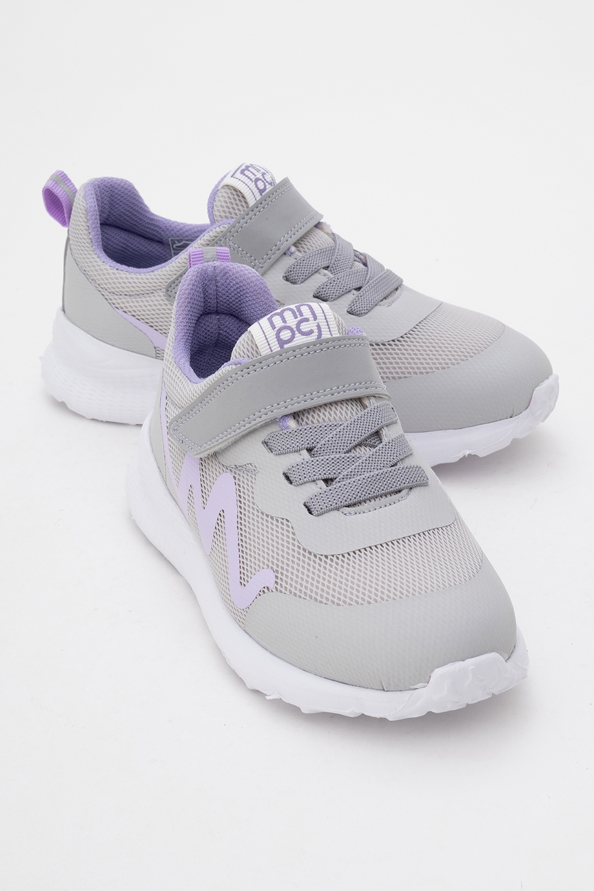 Kız Çocuk Gri Spor Ayakkabı - Görsel 2