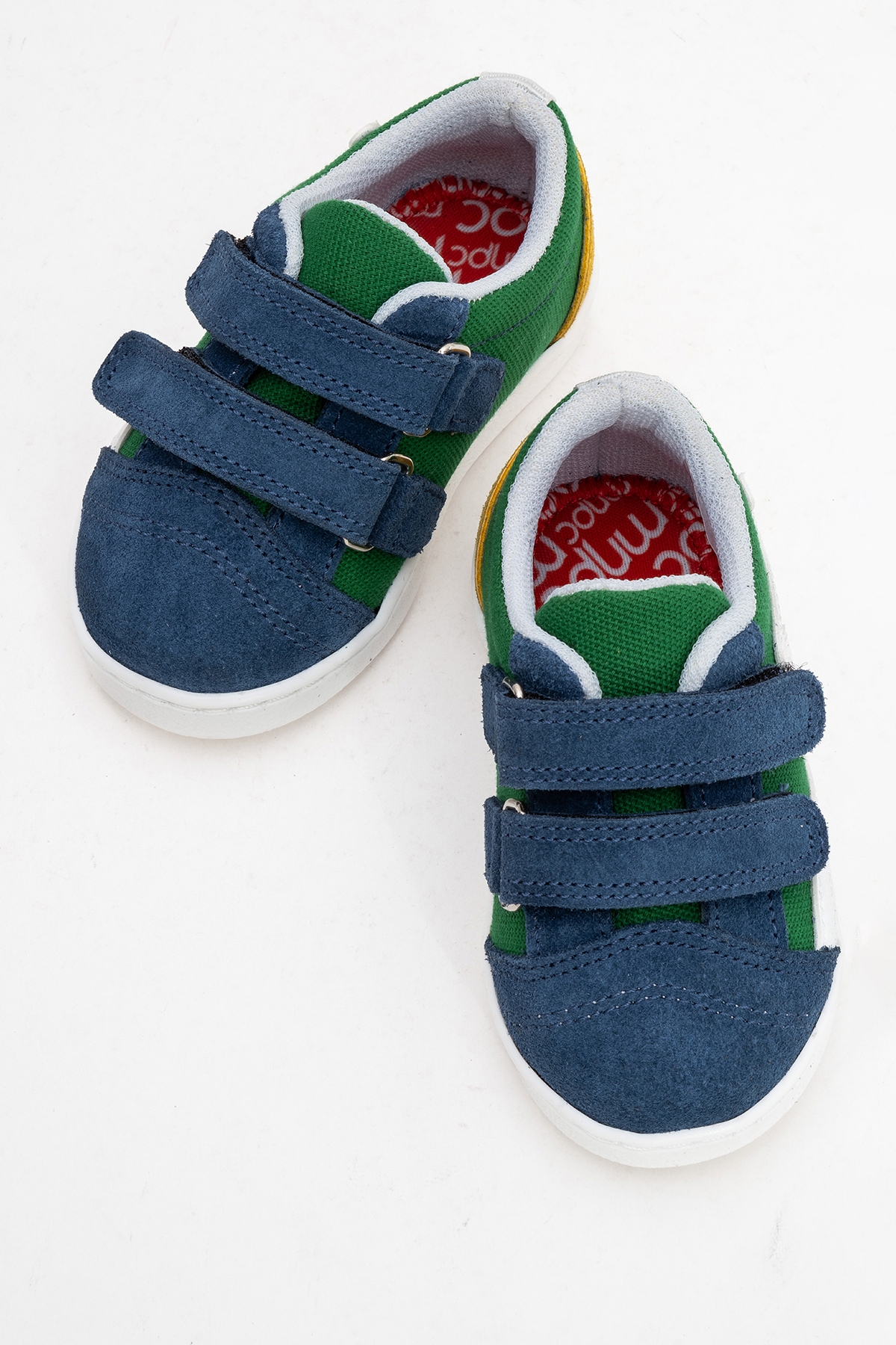 Erkek Çocuk Mavi Hakiki Deri Günlük Ayakkabı - Görsel 5